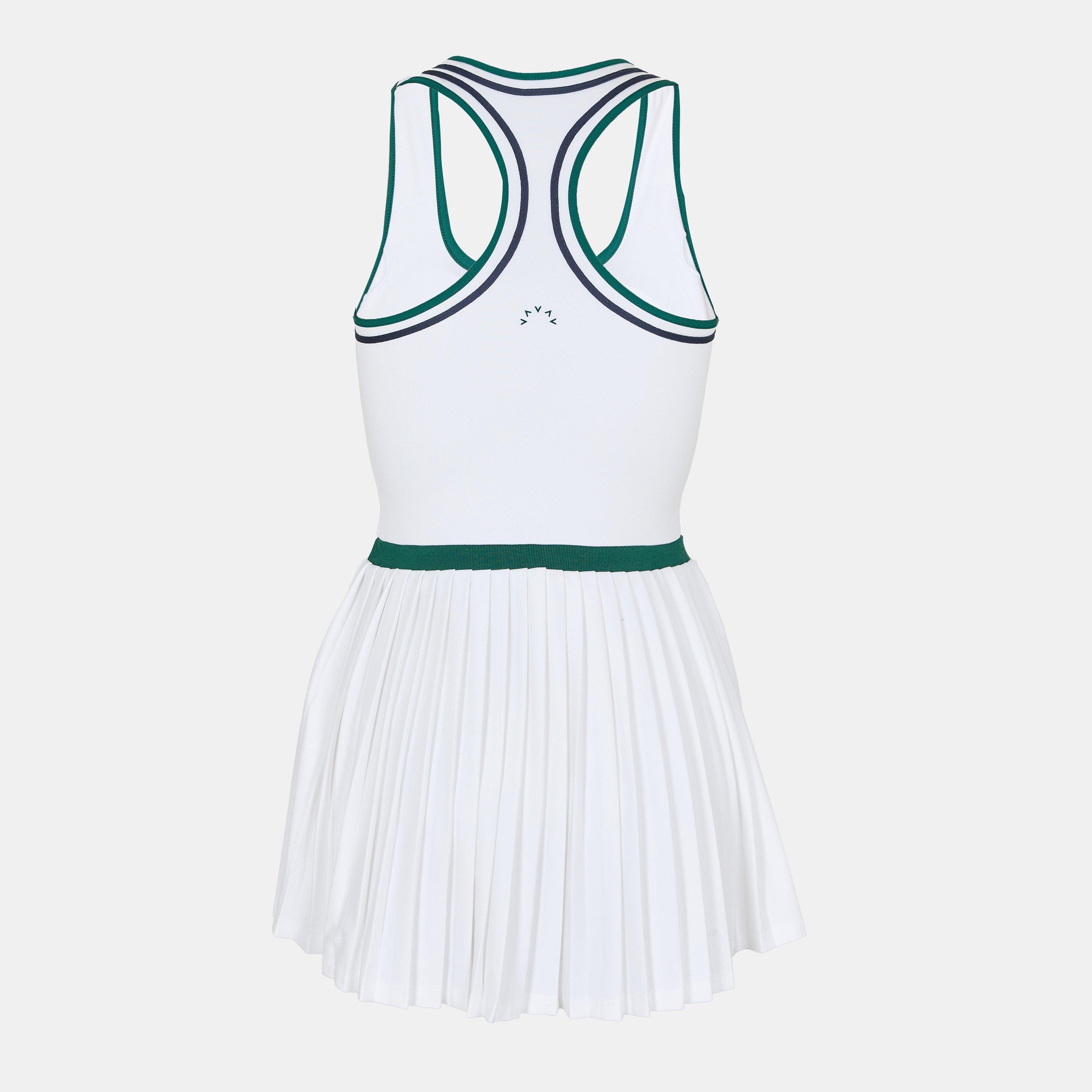 white/ forest - Varley - Women's Jane Tennis Dress - 2