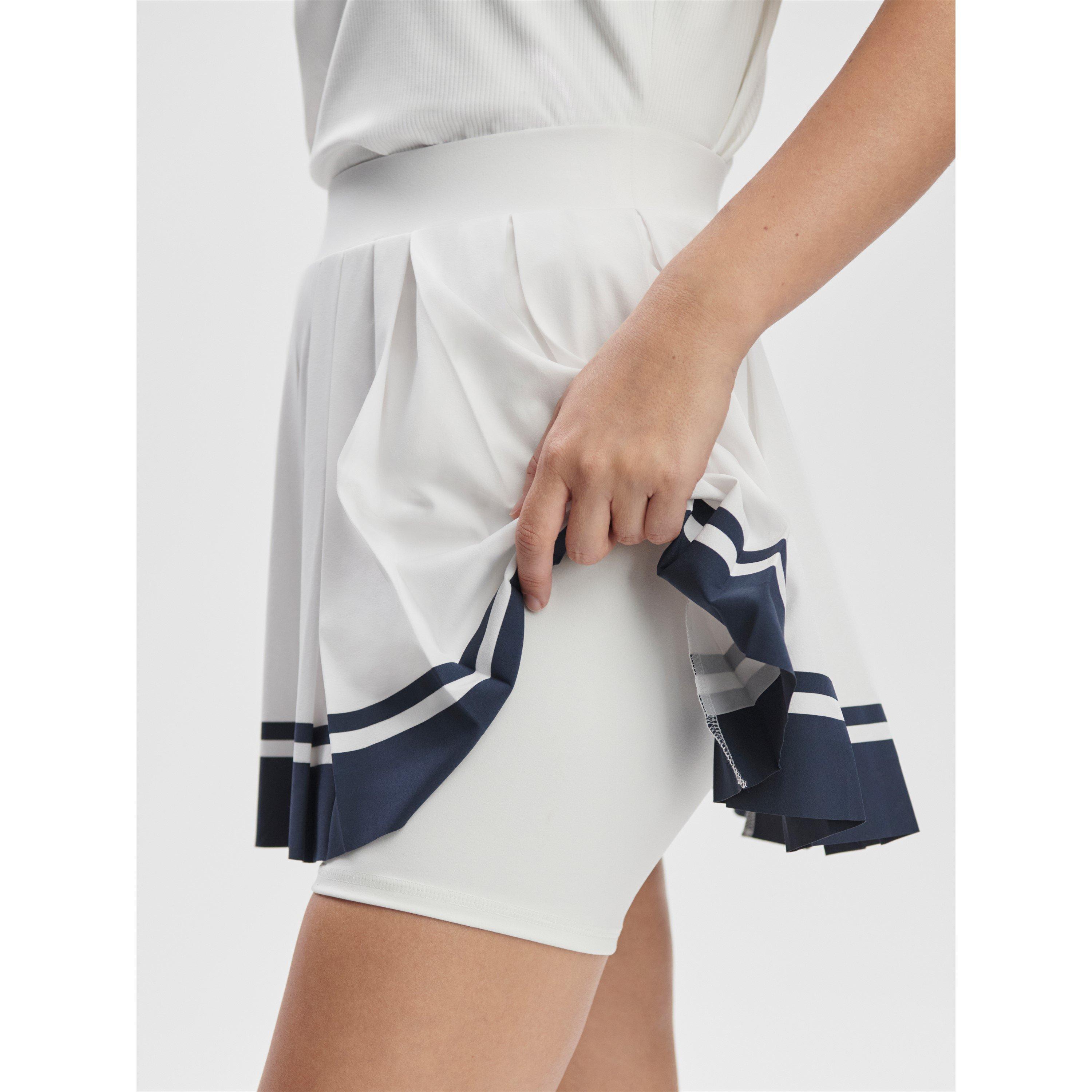 white bl night - Varley - Women's Mariam Tennis Dress - 6
