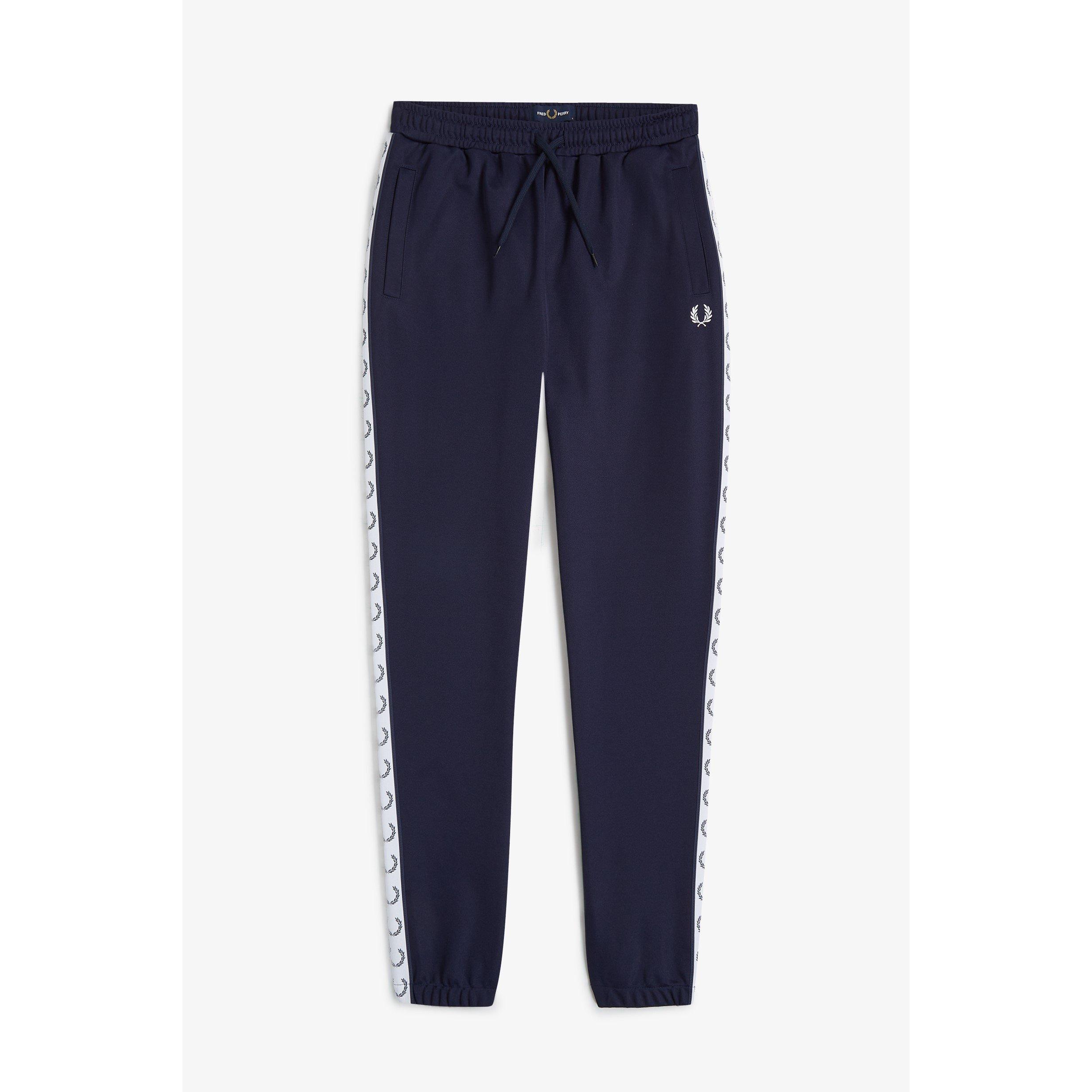 Carbon Blue 266 - Fred Perry - Men's Taped Poly Tracksuits - 4