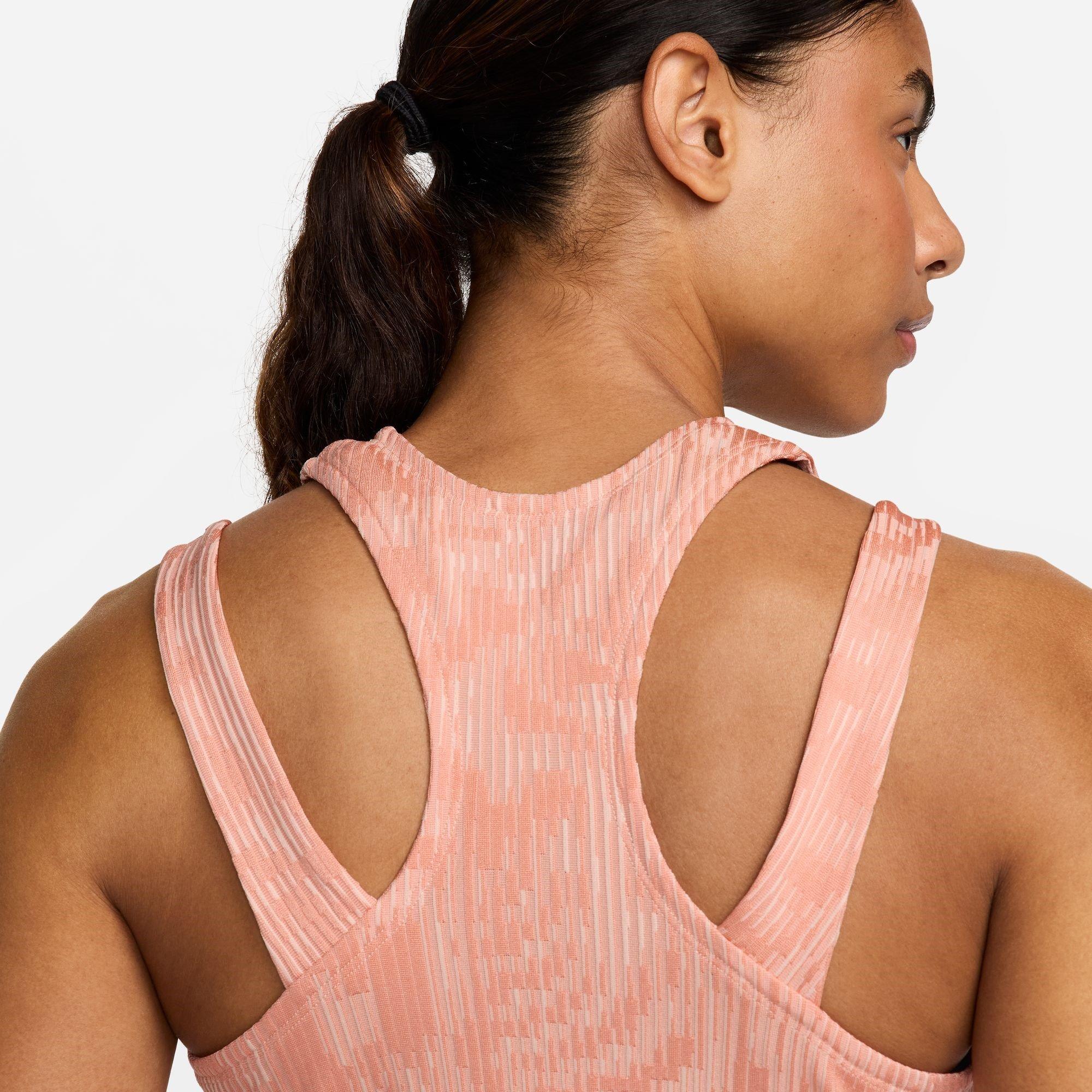 Roze/Zwart - Nike - Slam Women's Dri-FIT Tennis Tank Top - 4