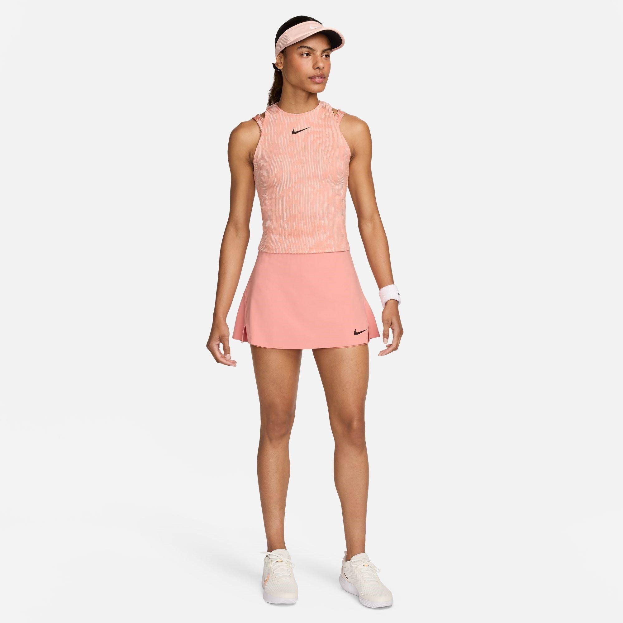 Roze/Zwart - Nike - Slam Women's Dri-FIT Tennis Tank Top - 5