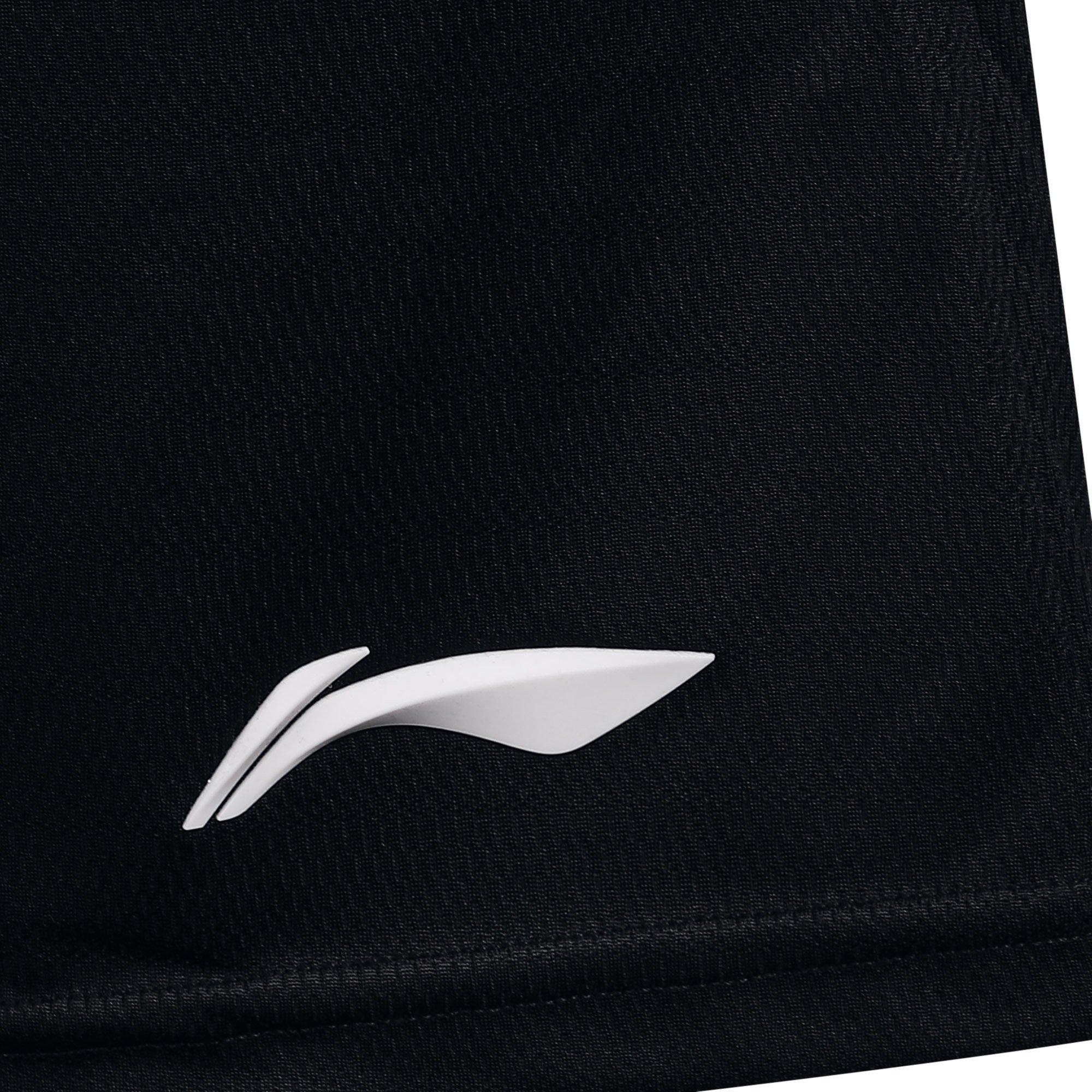 Black/White - Li Ning - Men's Performance Tennis Shorts - 4