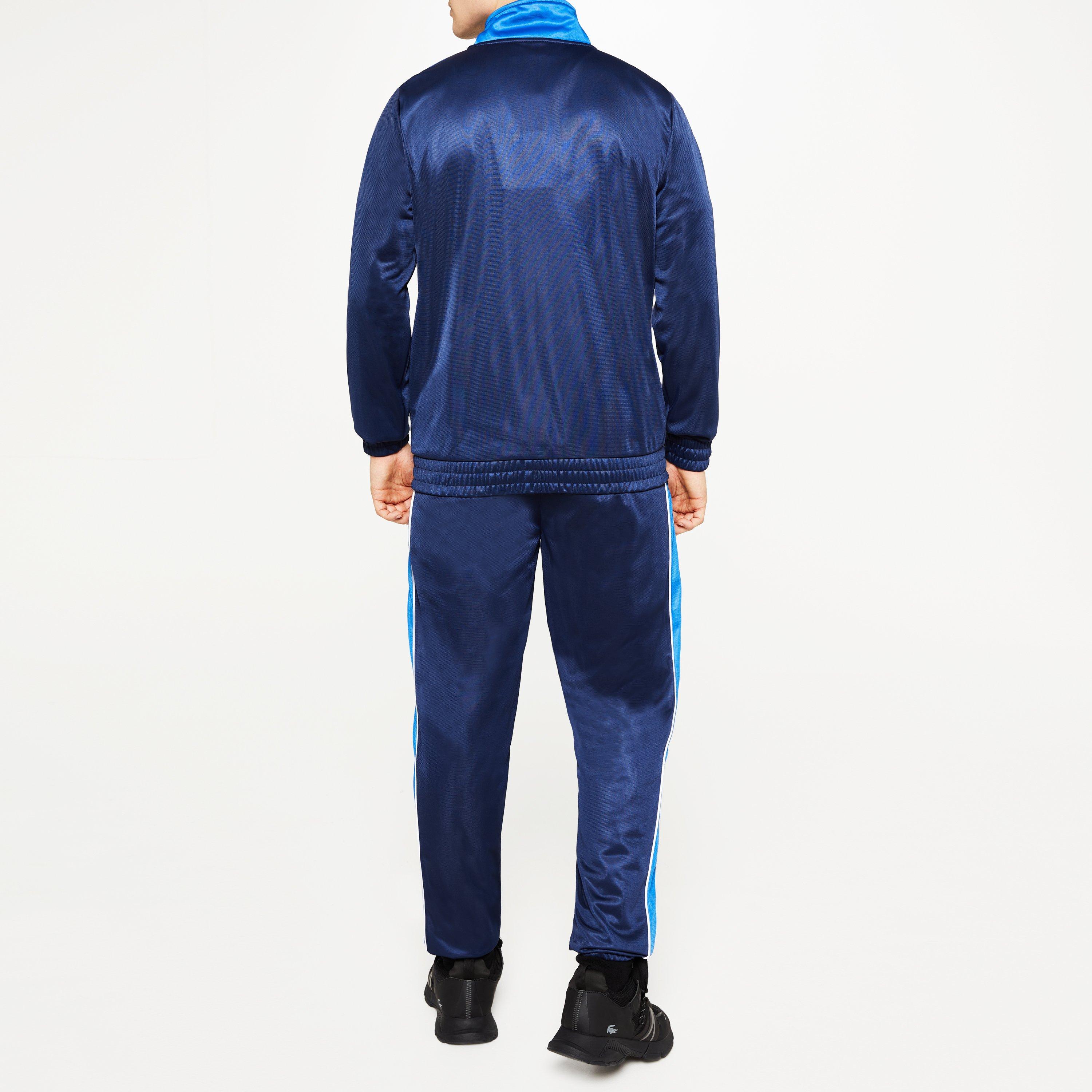 Nvy/Wht/Royal - Slazenger - Polyester Tracksuit Mens - 4