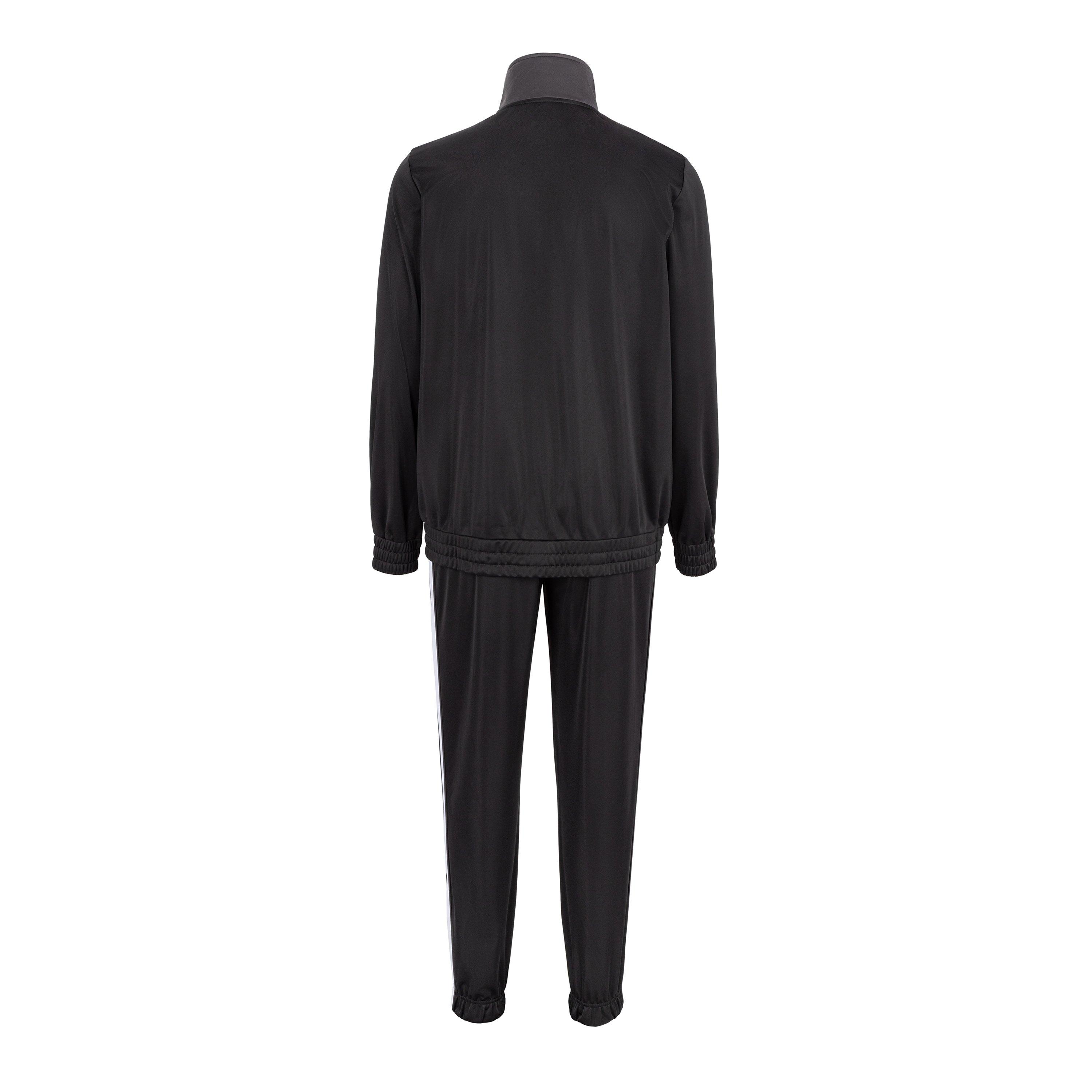 Sort/Grå/Hvid - Slazenger - Polyester Tracksuit Mens - 2