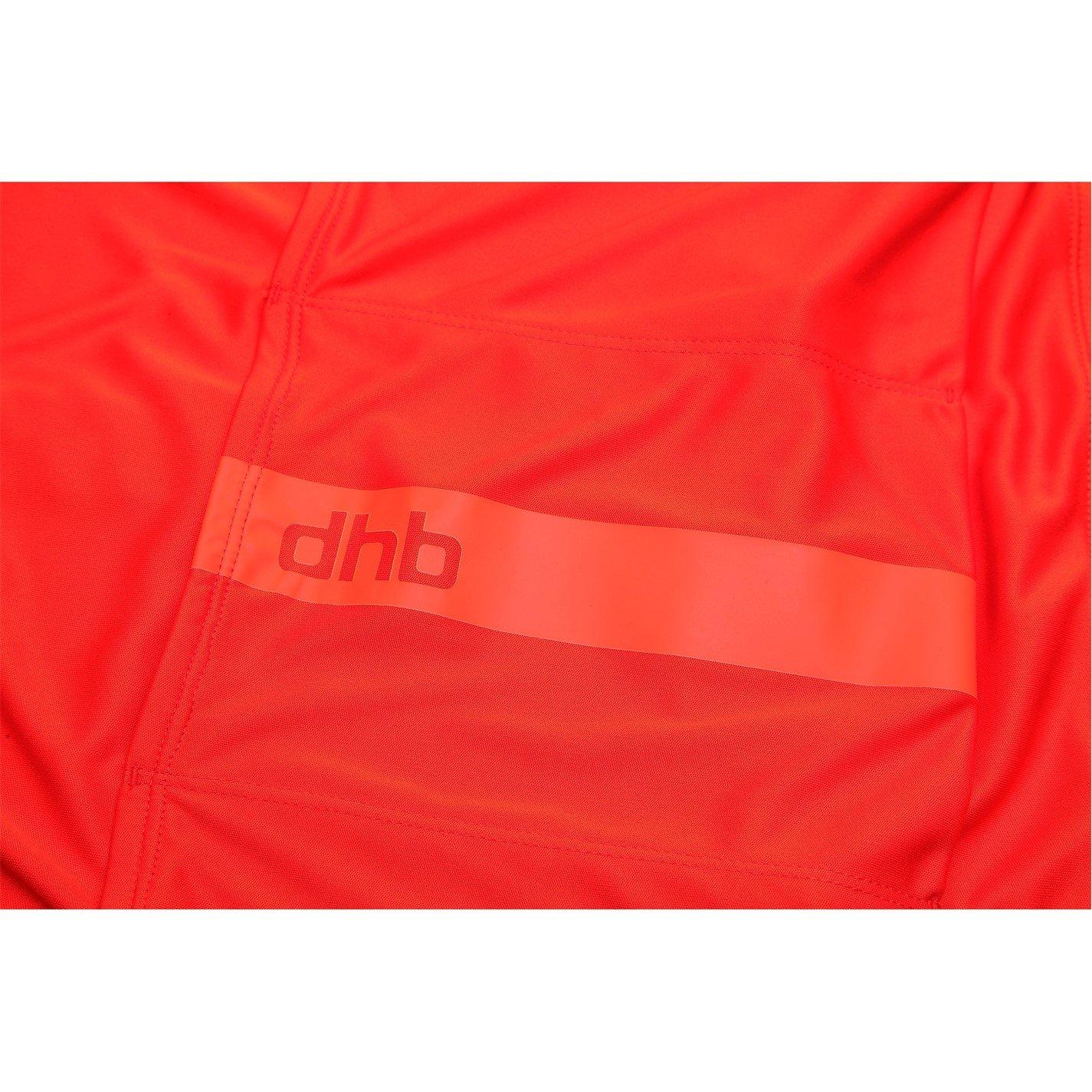 Firey Red - Dhb - Long Sleeve Jersey Mens - 4