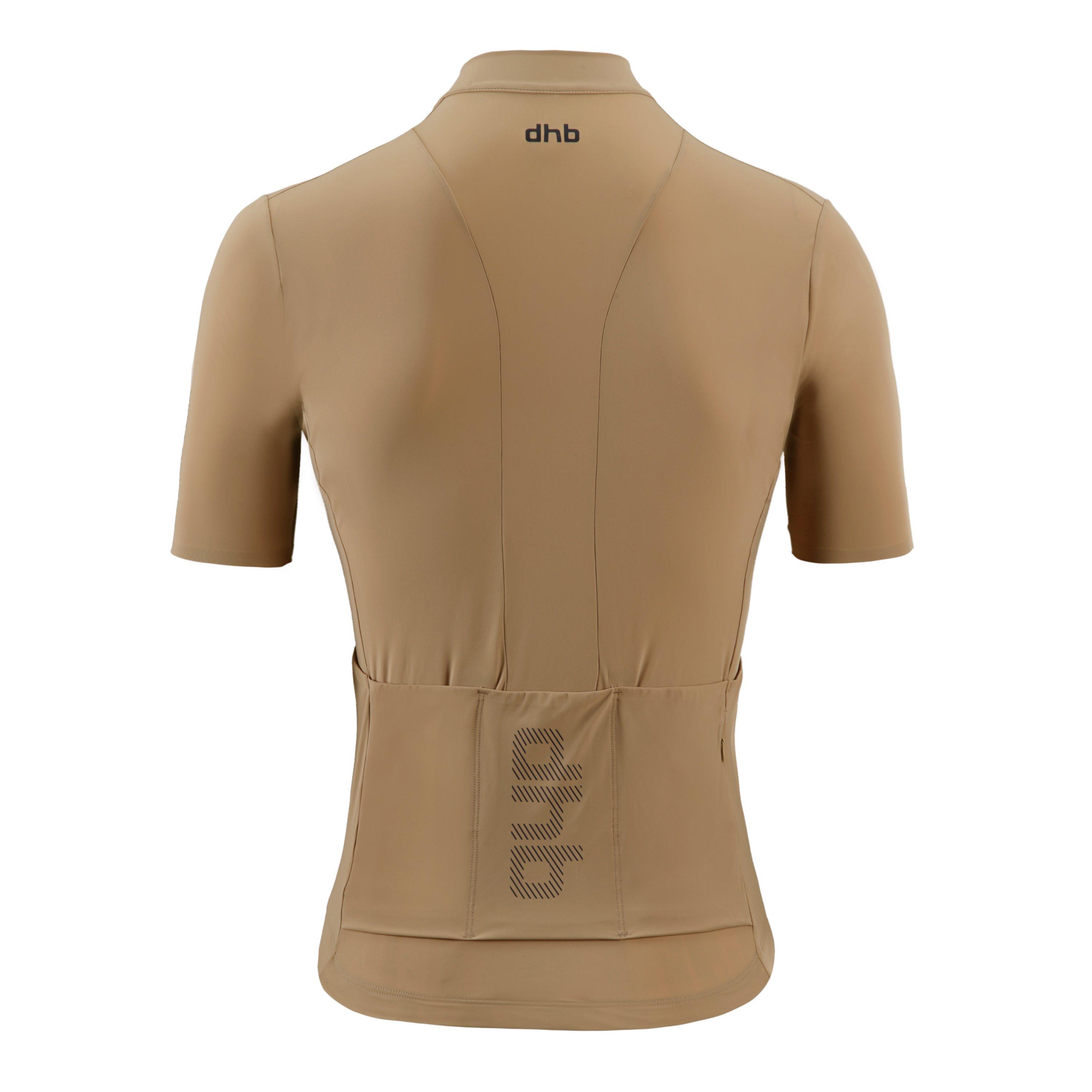 Mocha Mousse - Dhb - Aeron Ultra Mens Short Sleeve Jersey - 2