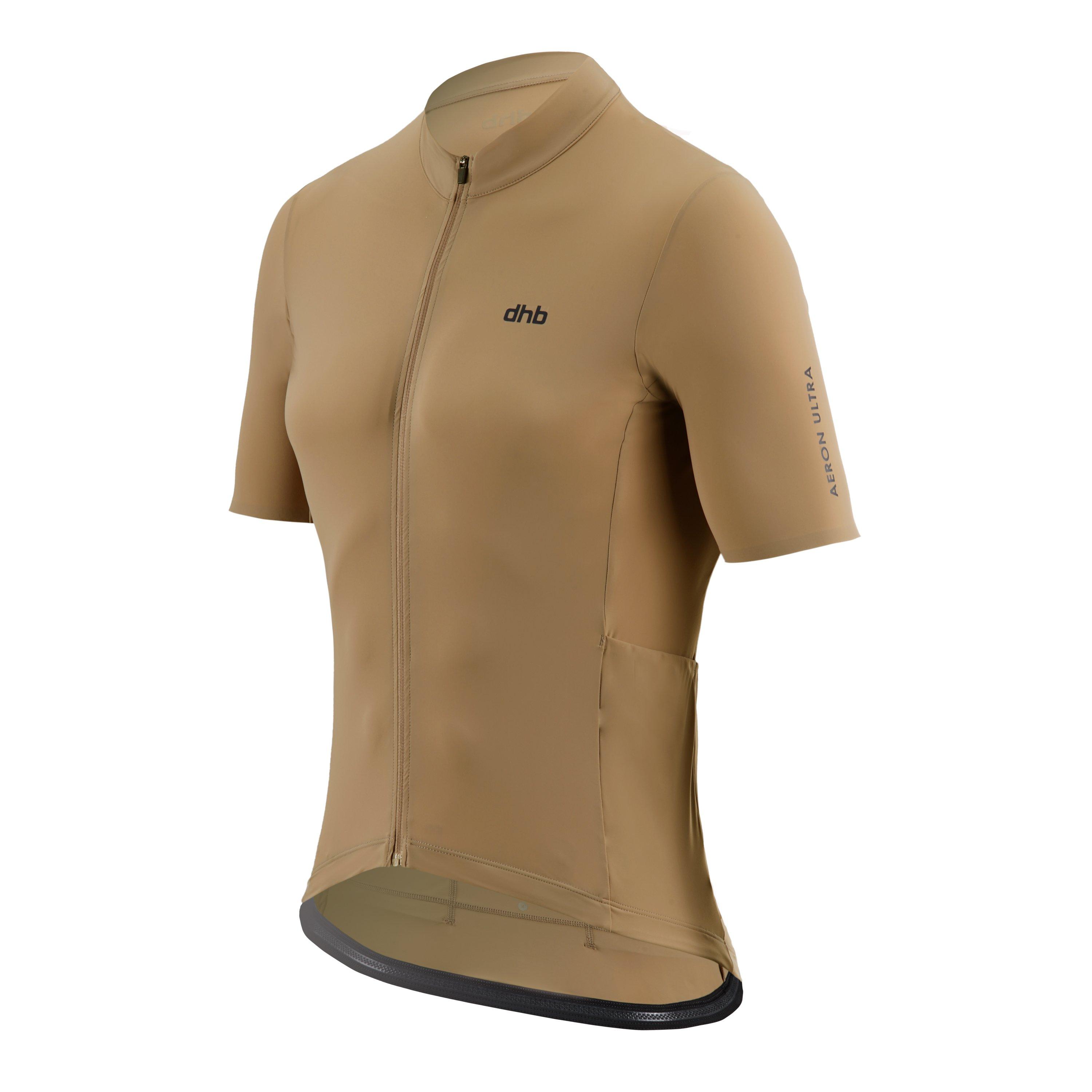 Mocha Mousse - Dhb - Aeron Ultra Mens Short Sleeve Jersey - 3
