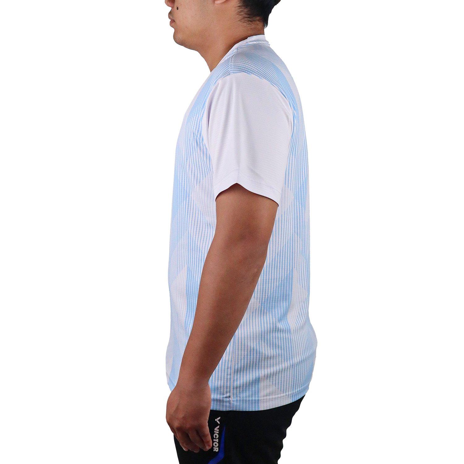 White - Victor - Men's Short Sleeve Performance T-Shirt - 2