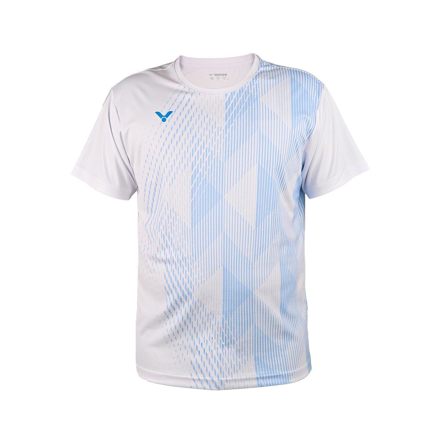 White - Victor - Men's Short Sleeve Performance T-Shirt - 4