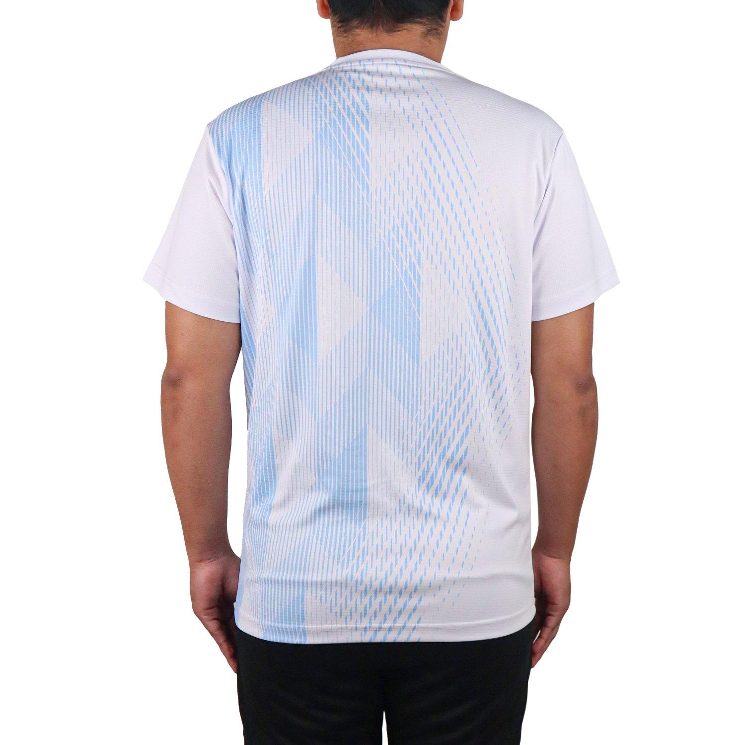 White - Victor - Men's Short Sleeve Performance T-Shirt - 3