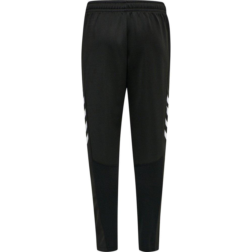 Black - Hummel - Training Poly Pants Junior - 2