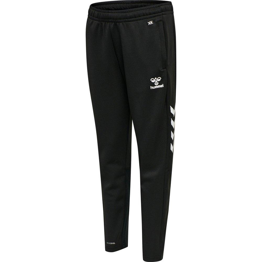Black - Hummel - Training Poly Pants Junior - 3
