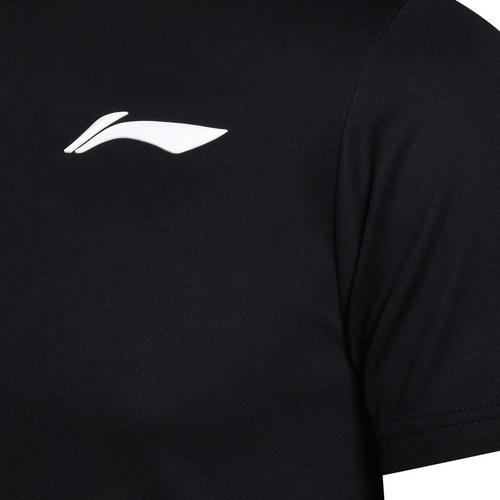 Black - Li Ning - Basics Mens Performance T Shirt - 3