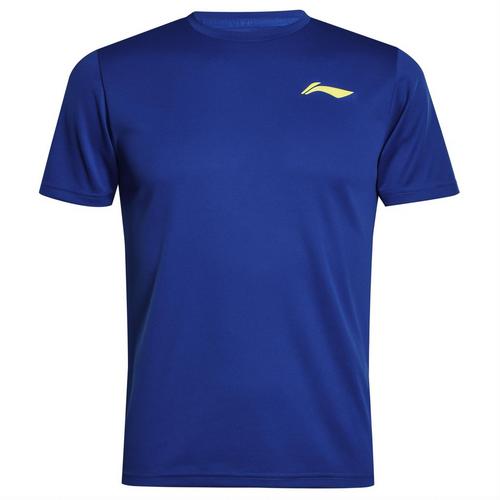 Navy - Li Ning - Basics Mens Performance T Shirt - 1