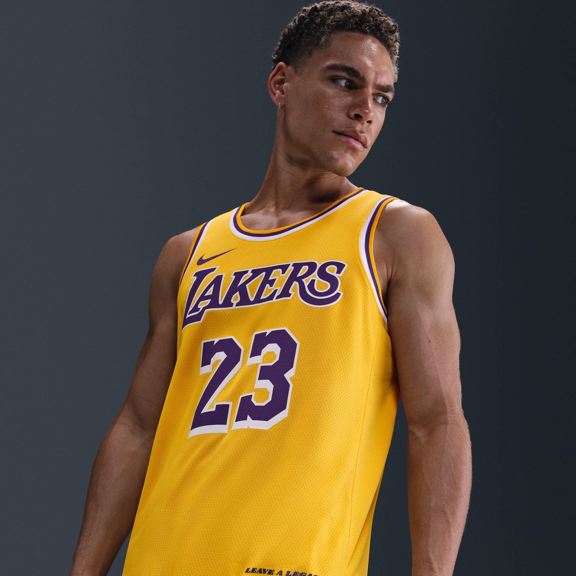 Lakers - Nike - NBA Icon Edition Swingman Jersey - 12