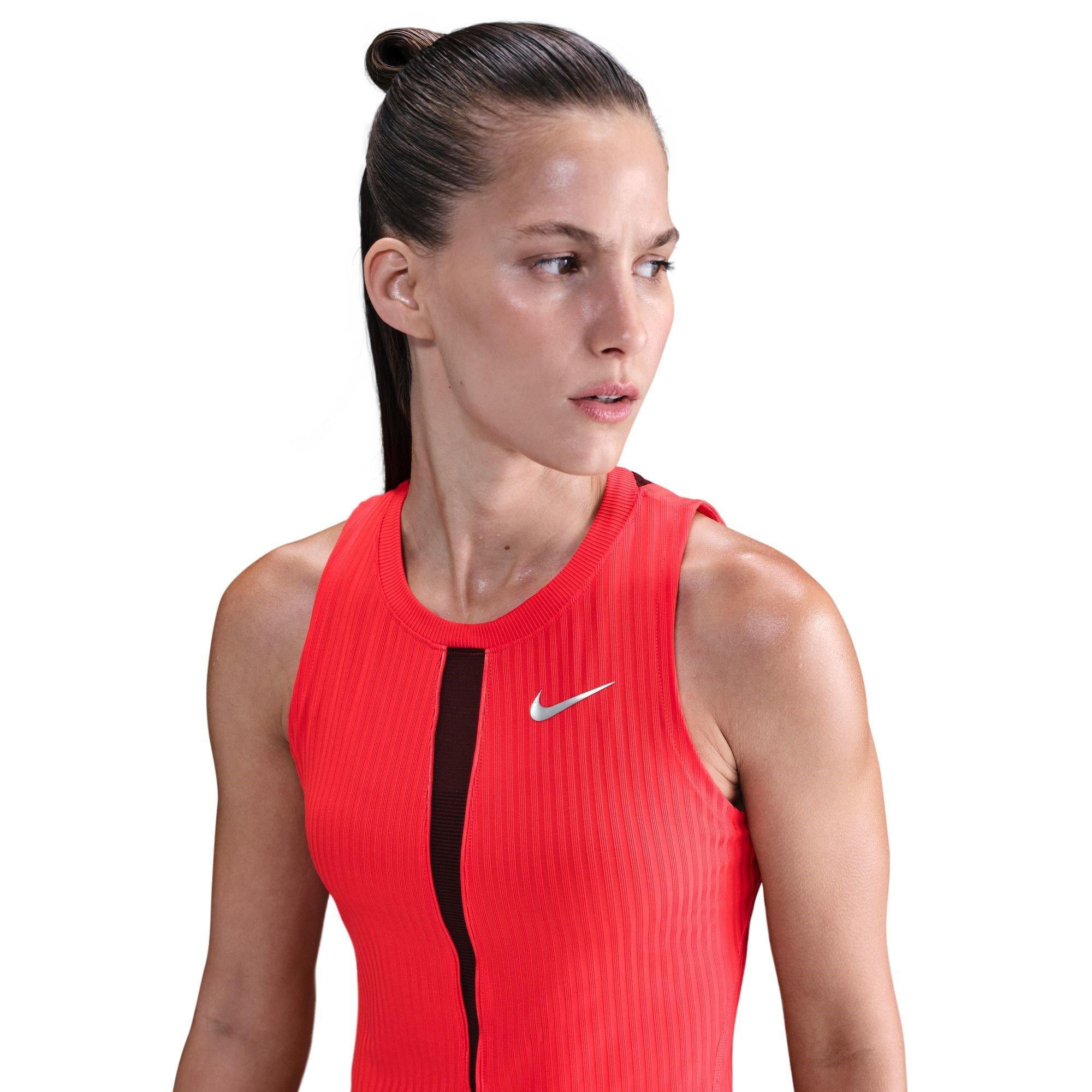 Nike Women's New York Tank Top - Lt Crimson - 10 (S)