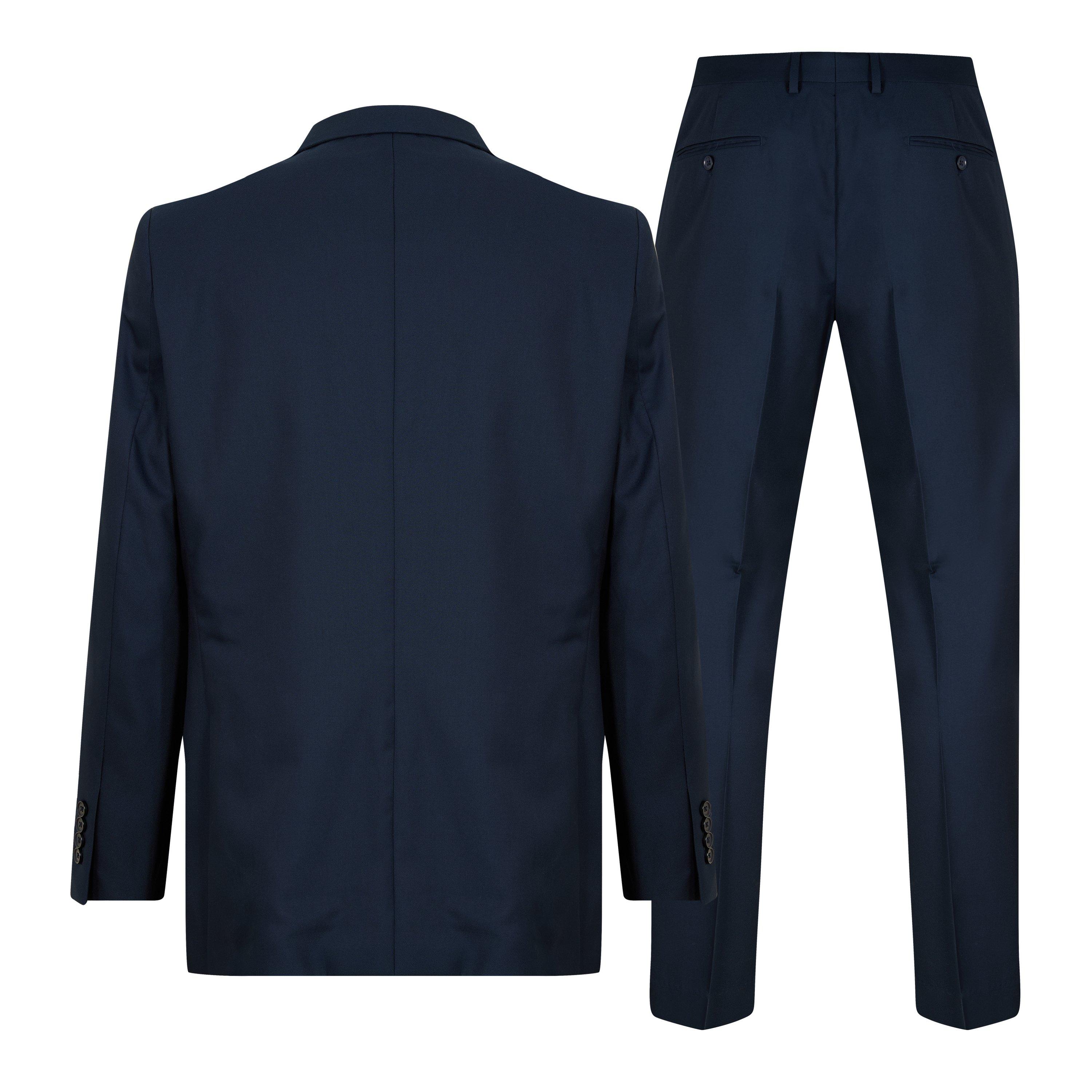 Navy - Scotch and Soda - Men's Suit - 2