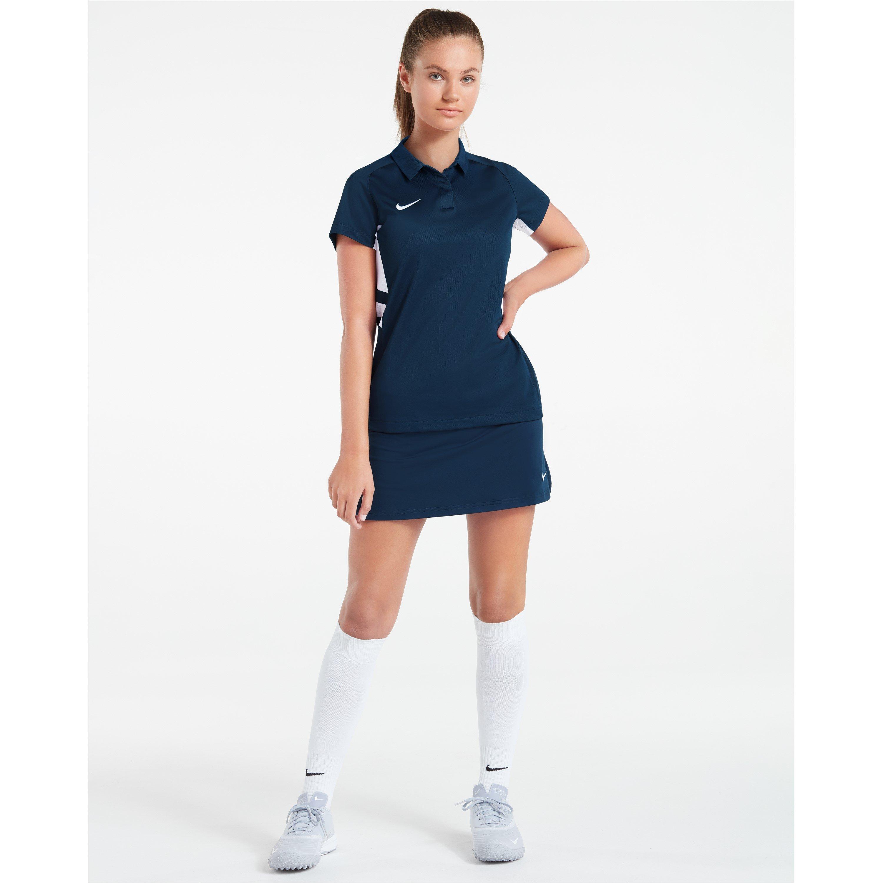 Nike Women's Hockey Polo Shirt - Obsidian/White - 14 (L)