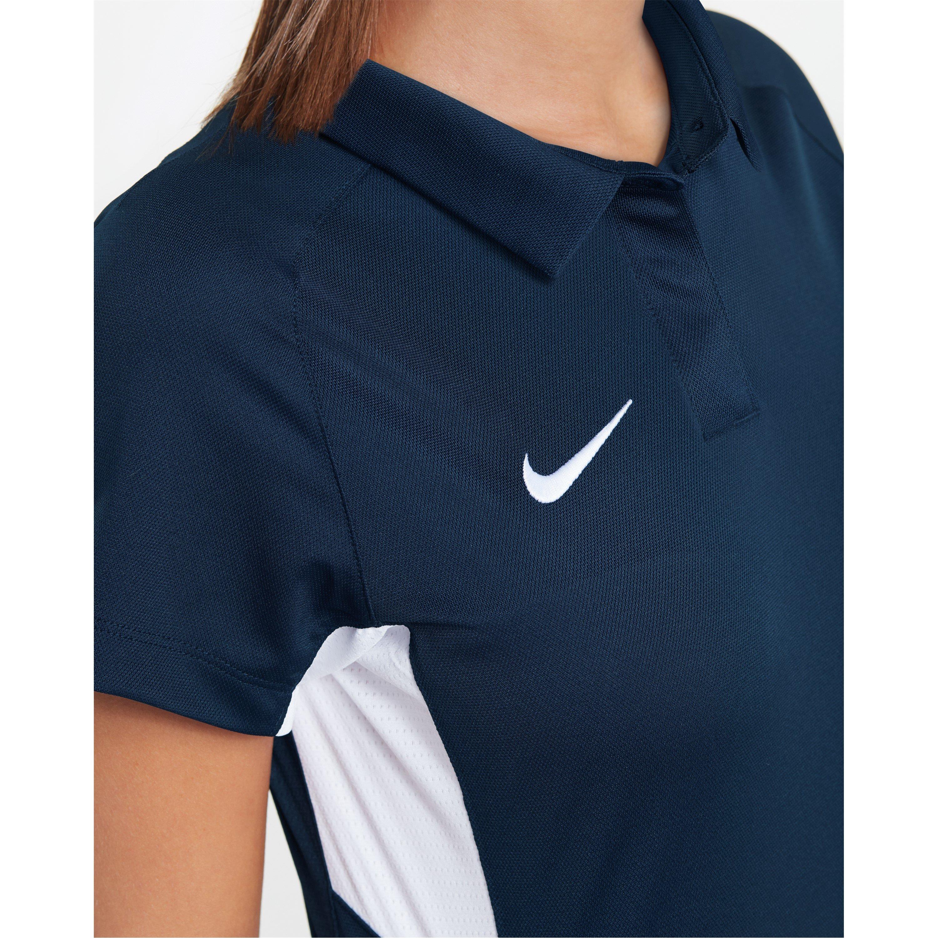 Obsidian/White - Nike - Women's Hockey Polo Shirt - 4