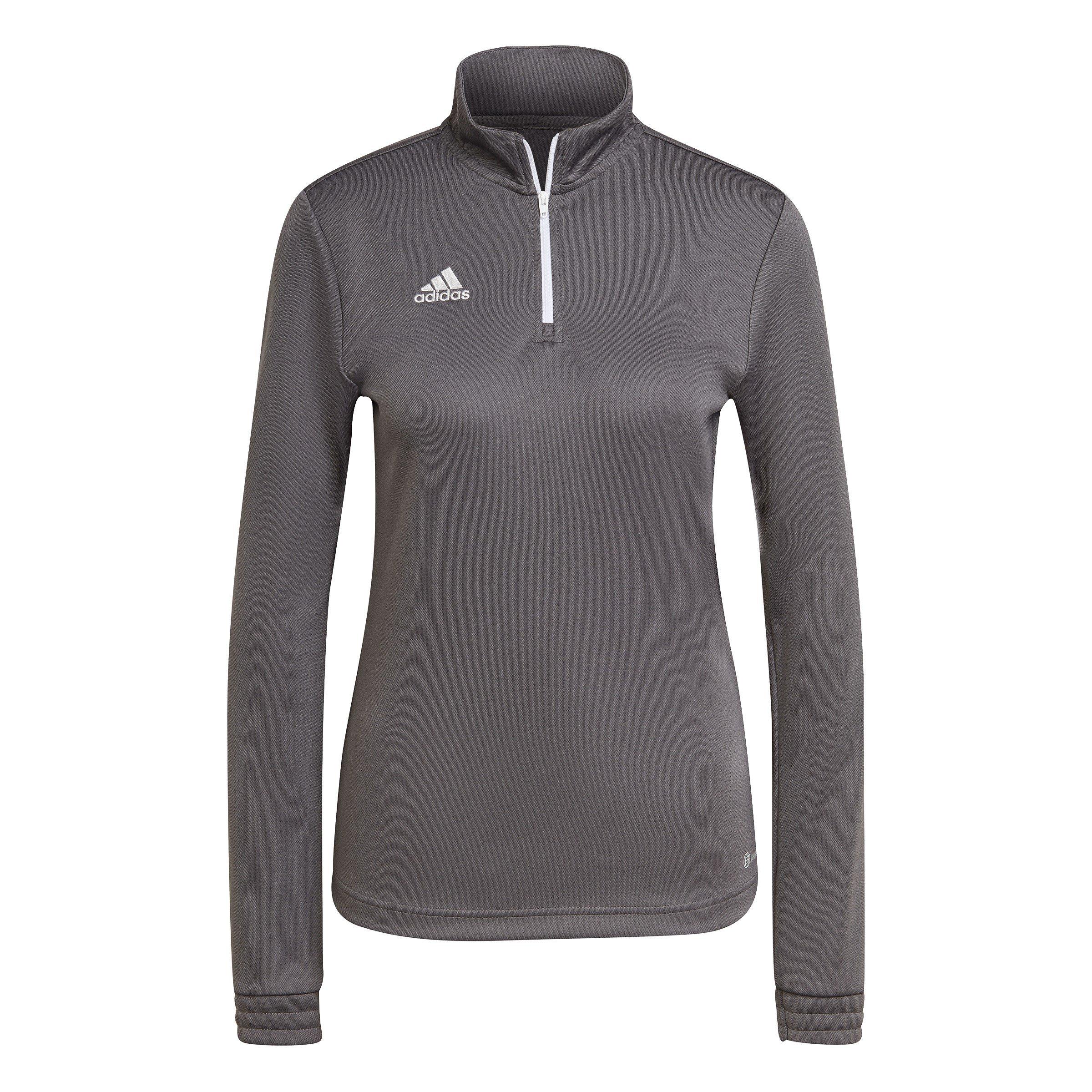 Adidas Women's Entrada 22 Training Top - Team Grey - 14 (L)