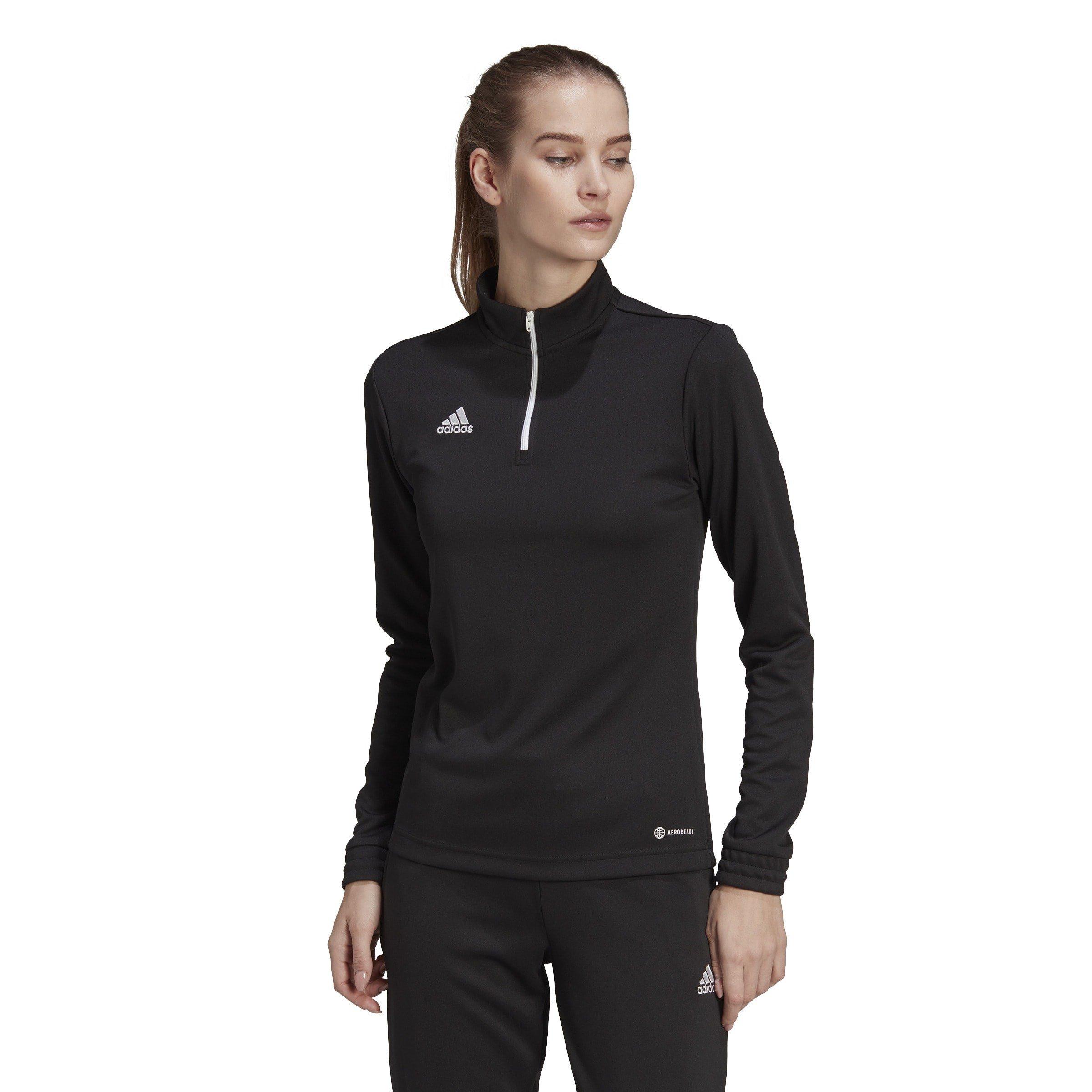 Black - adidas - Entrada 22 Training Top Womens - 4