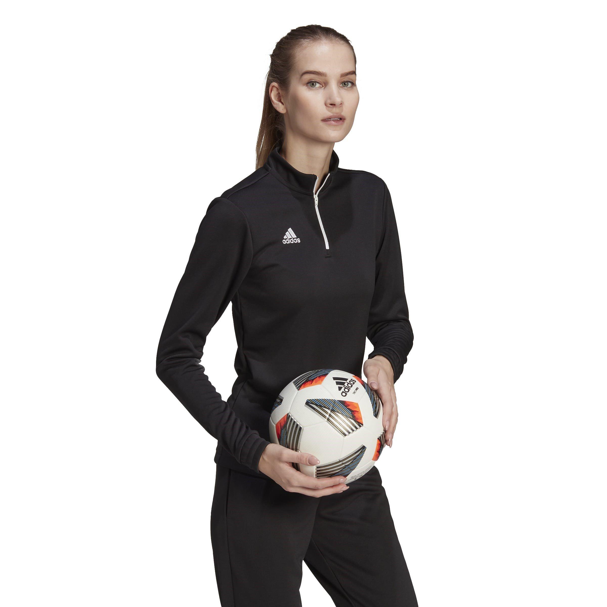 Black - adidas - Entrada 22 Training Top Womens - 6