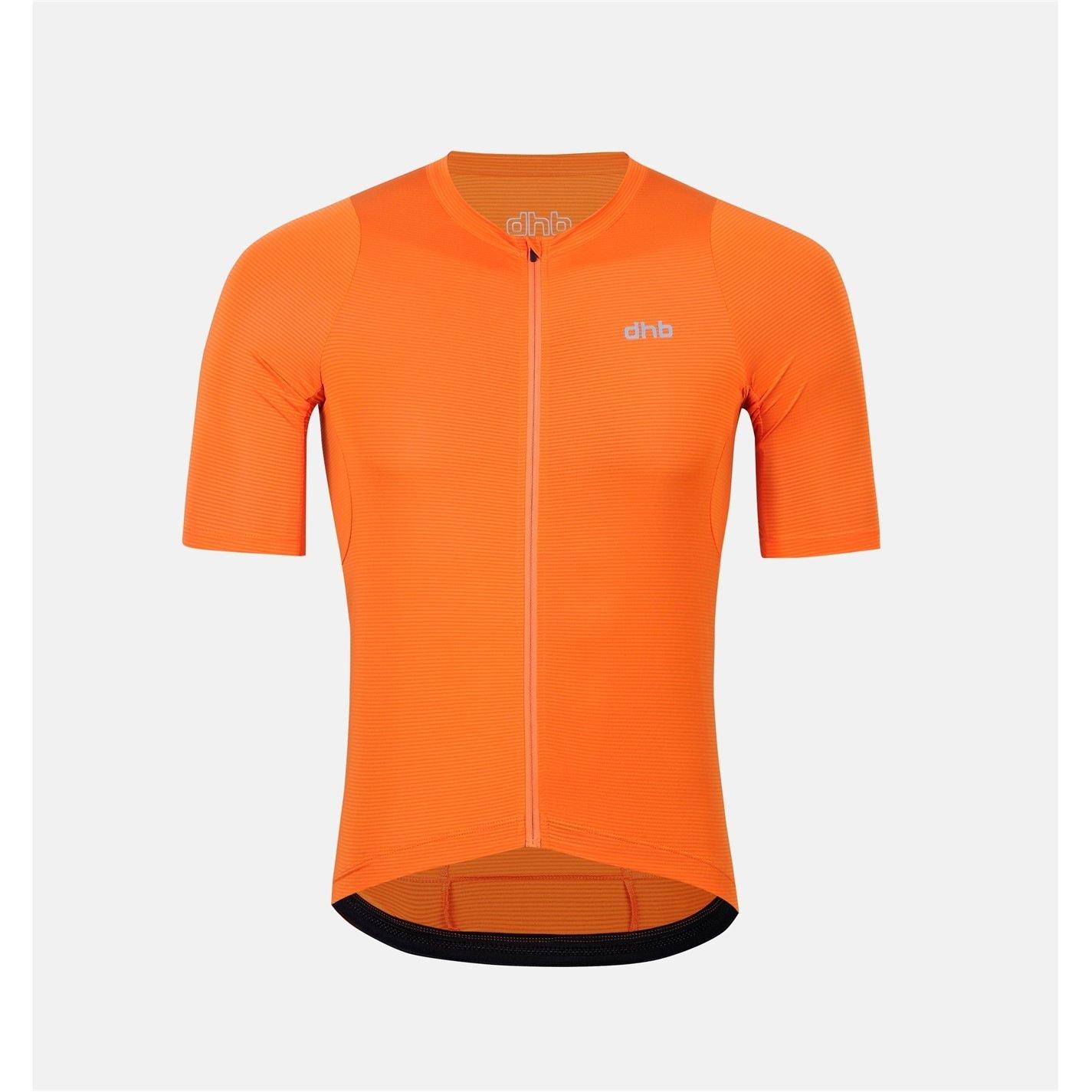 Dhb Men's Aeron Short Sleeve Jersey - Orange - Small