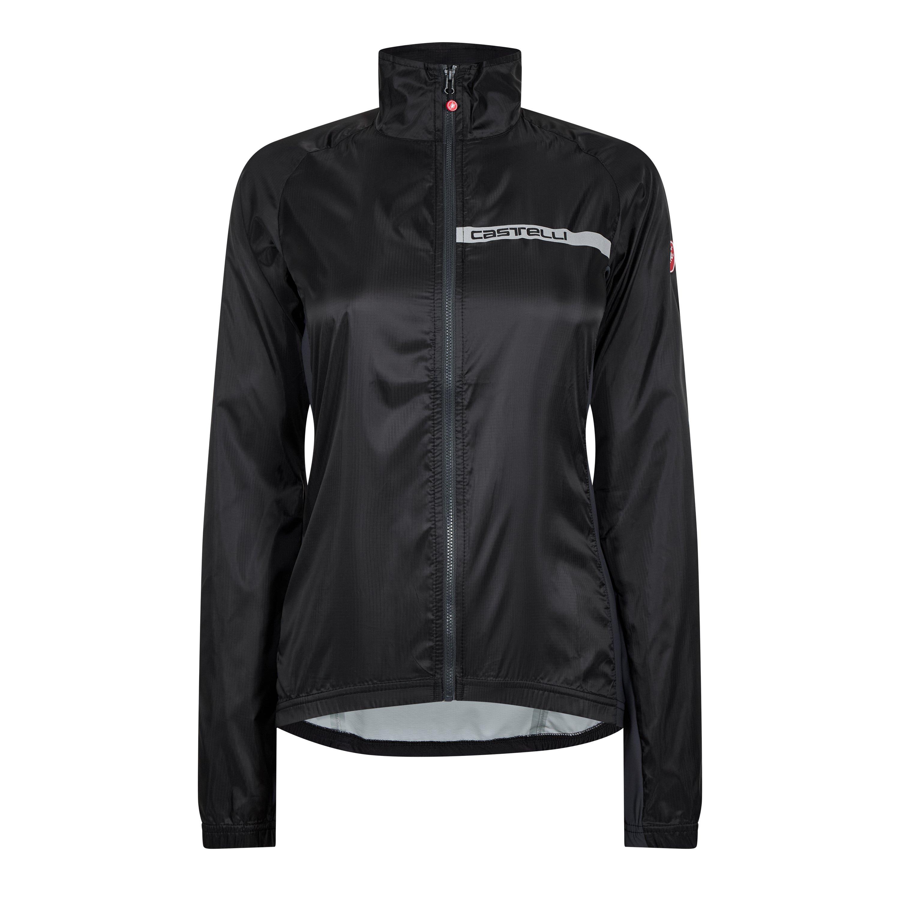 Light Black - Castelli - Women's Squadra Stretch Wind-Resistant Performance Cycling Jacket - 1