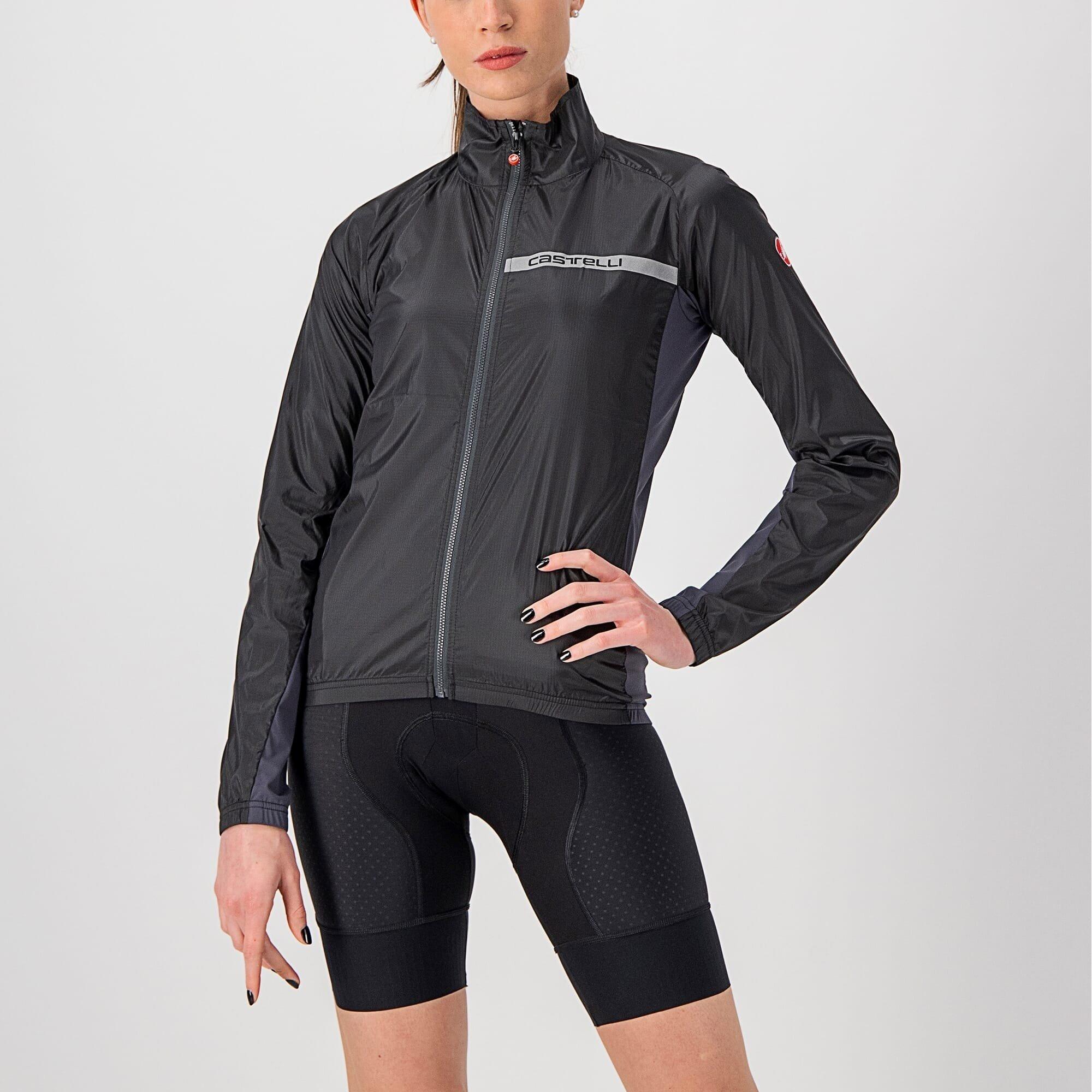 Lys sort - Castelli - Squadra StretchPerformance Jacket Womens - 2