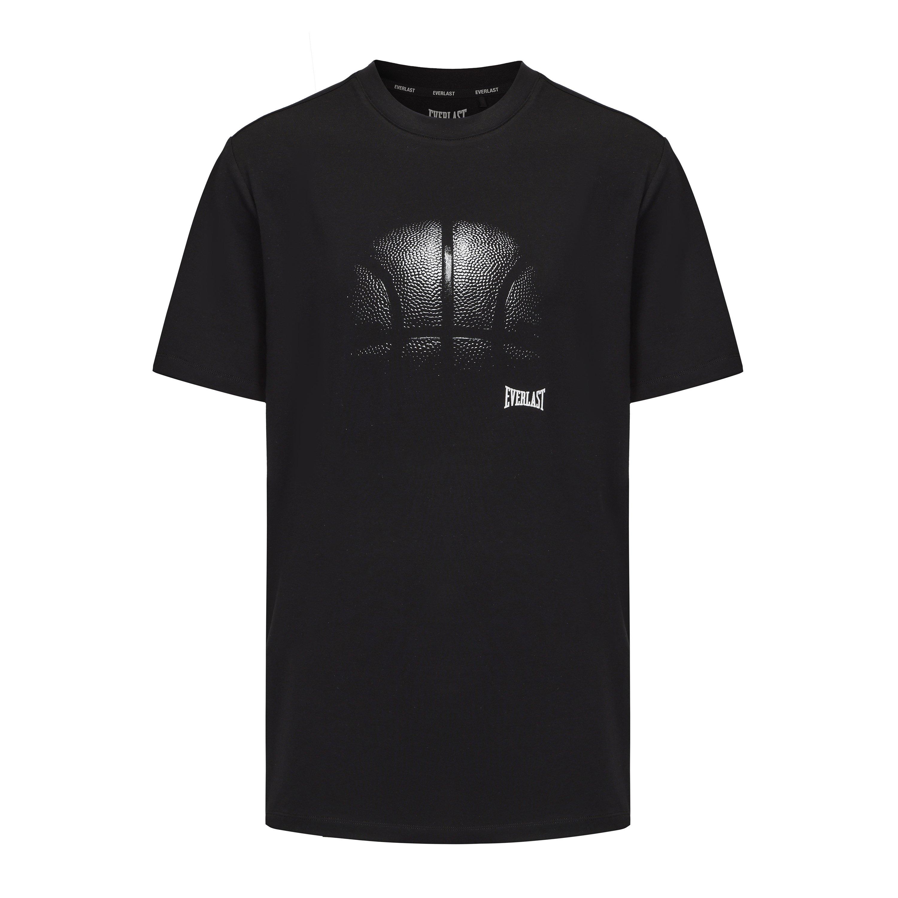 Black - Everlast - Short Sleeve Performance T-Shirts Mens - 1