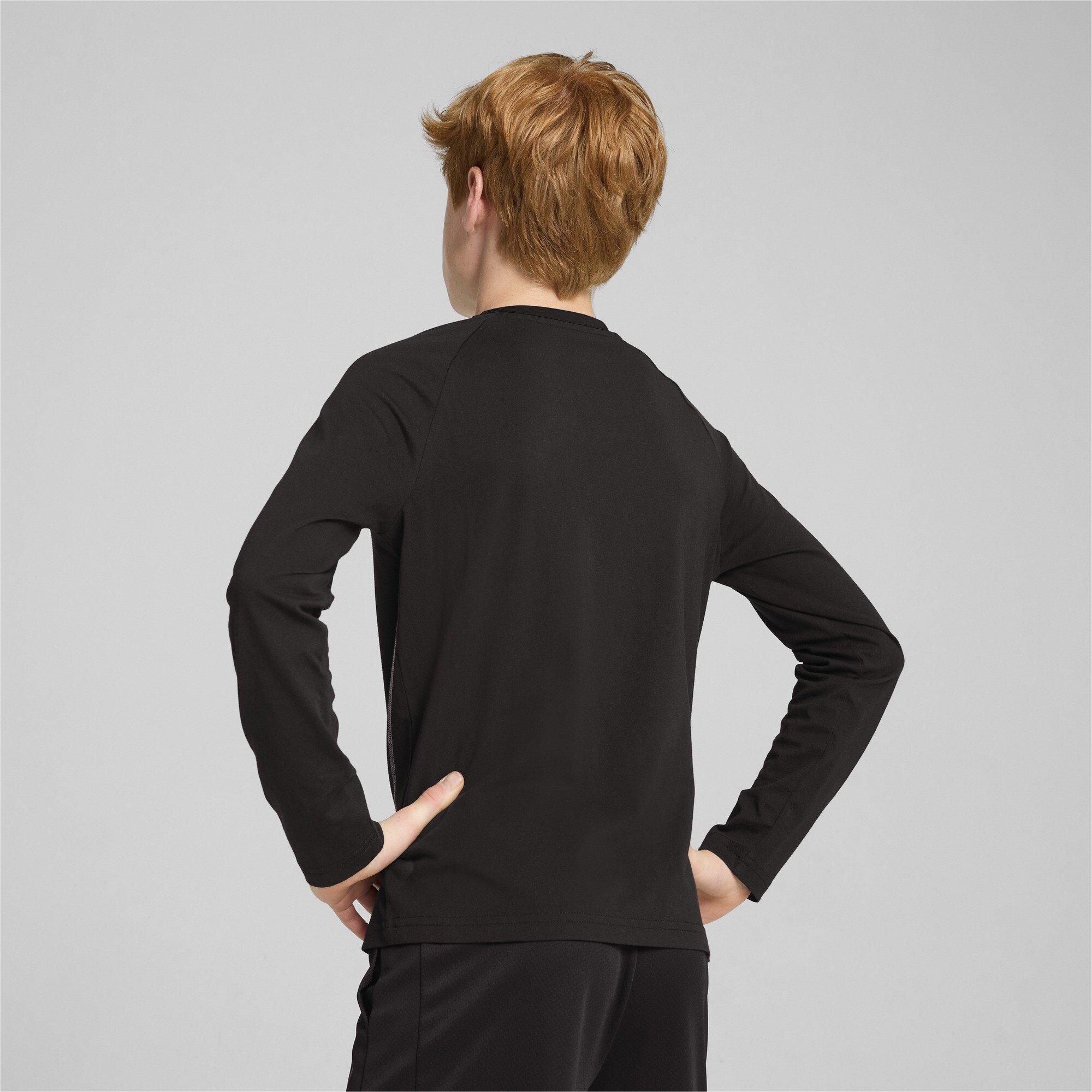 Puma Sort - Puma - Kids' Active Sports Long-Sleeve Performance Gym Top - 3