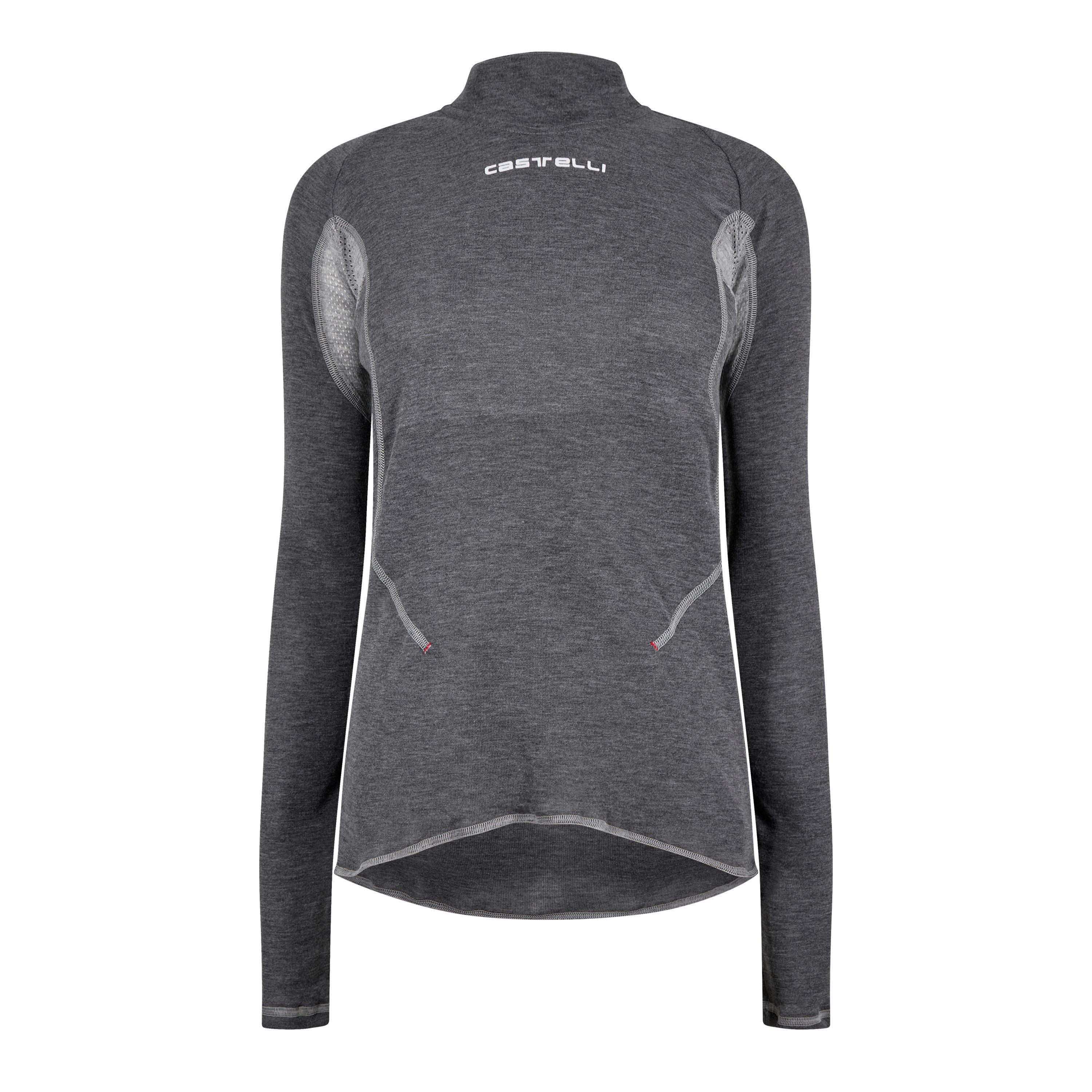 Castelli Women's Long-Sleeve Cycling Jersey - Grey - 10 (S)