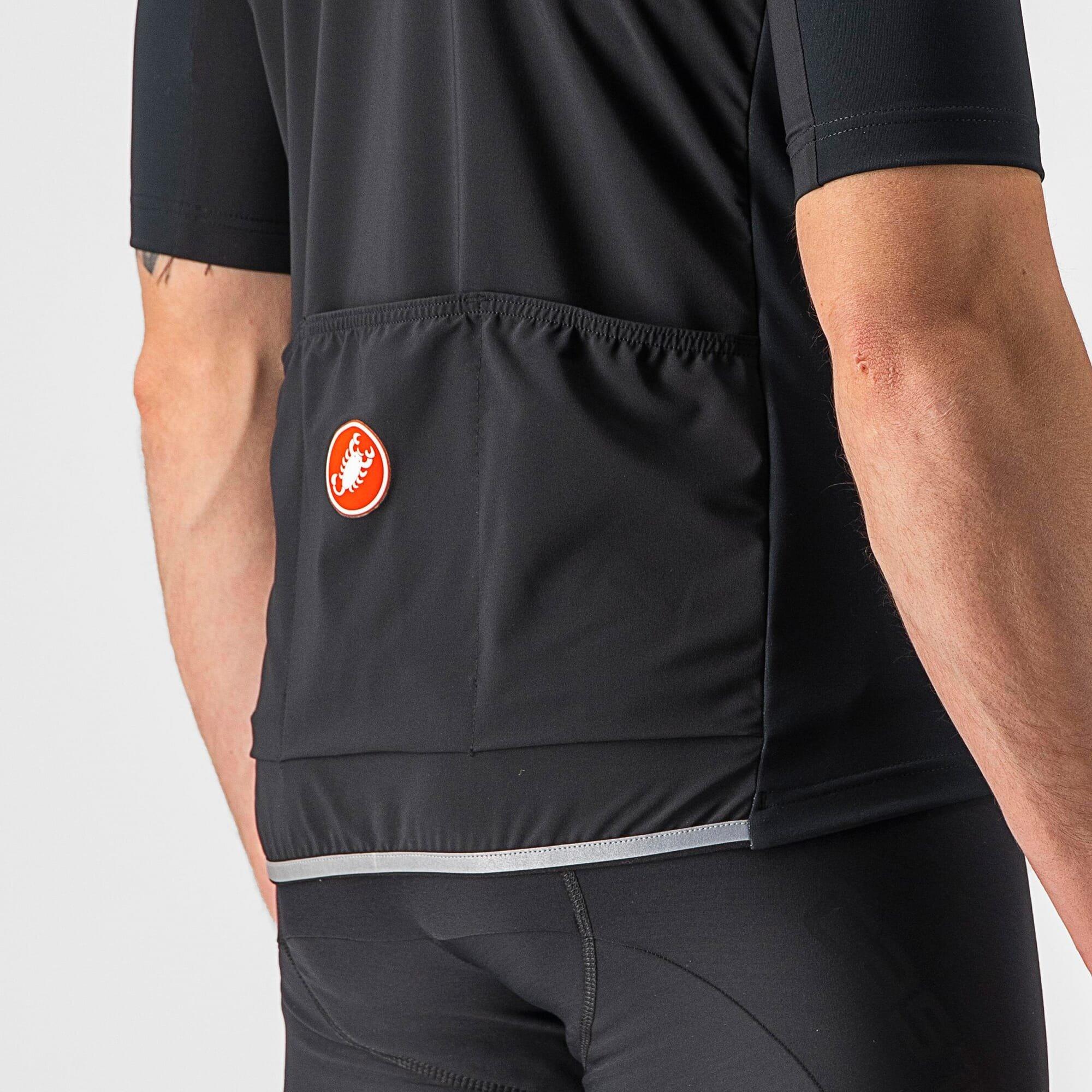 Negro claro - Castelli - Short-Sleeve Cycling Jersey - 3