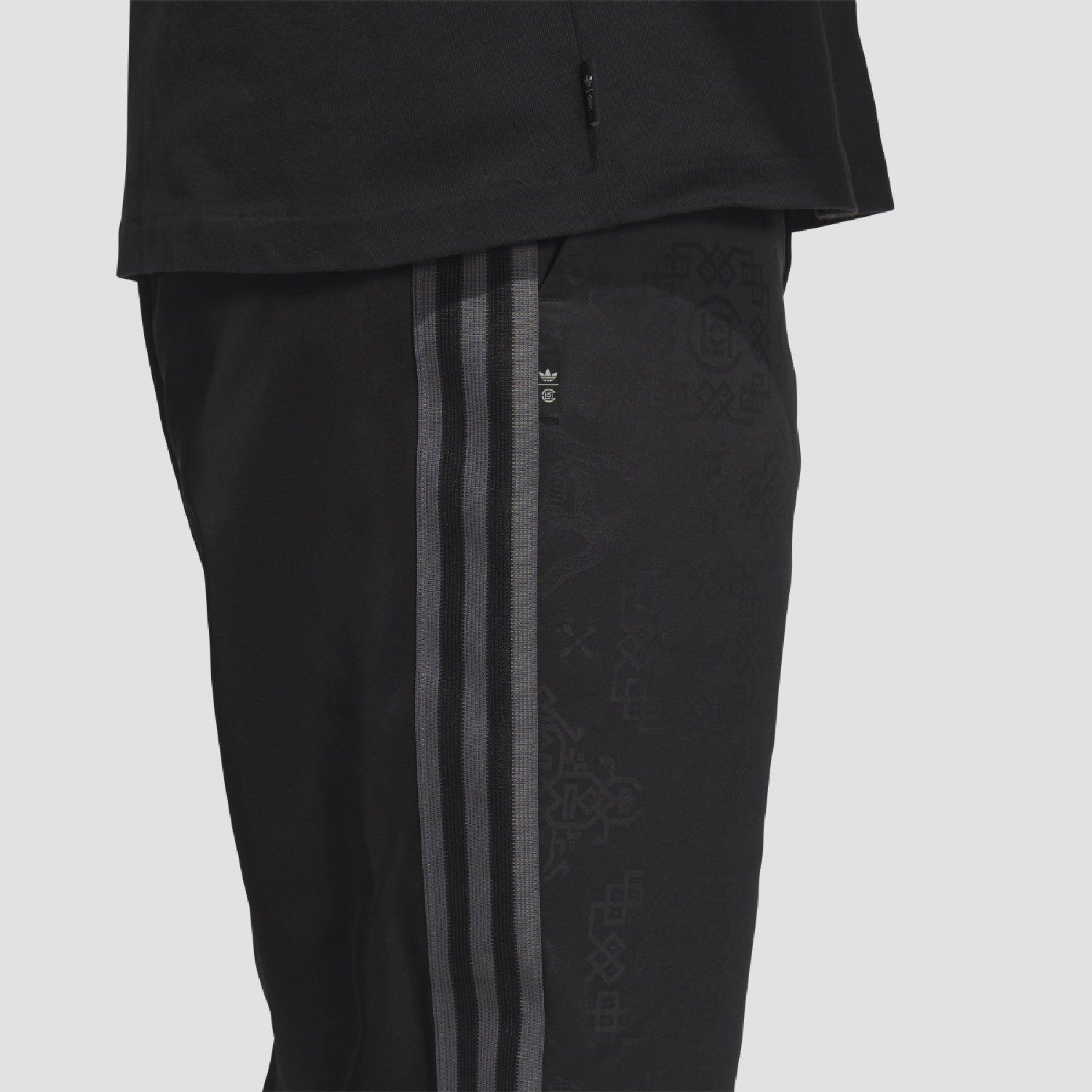 Black - adidas Originals - Men's CLOT LNY Allover Print Tracksuit Bottoms - 6