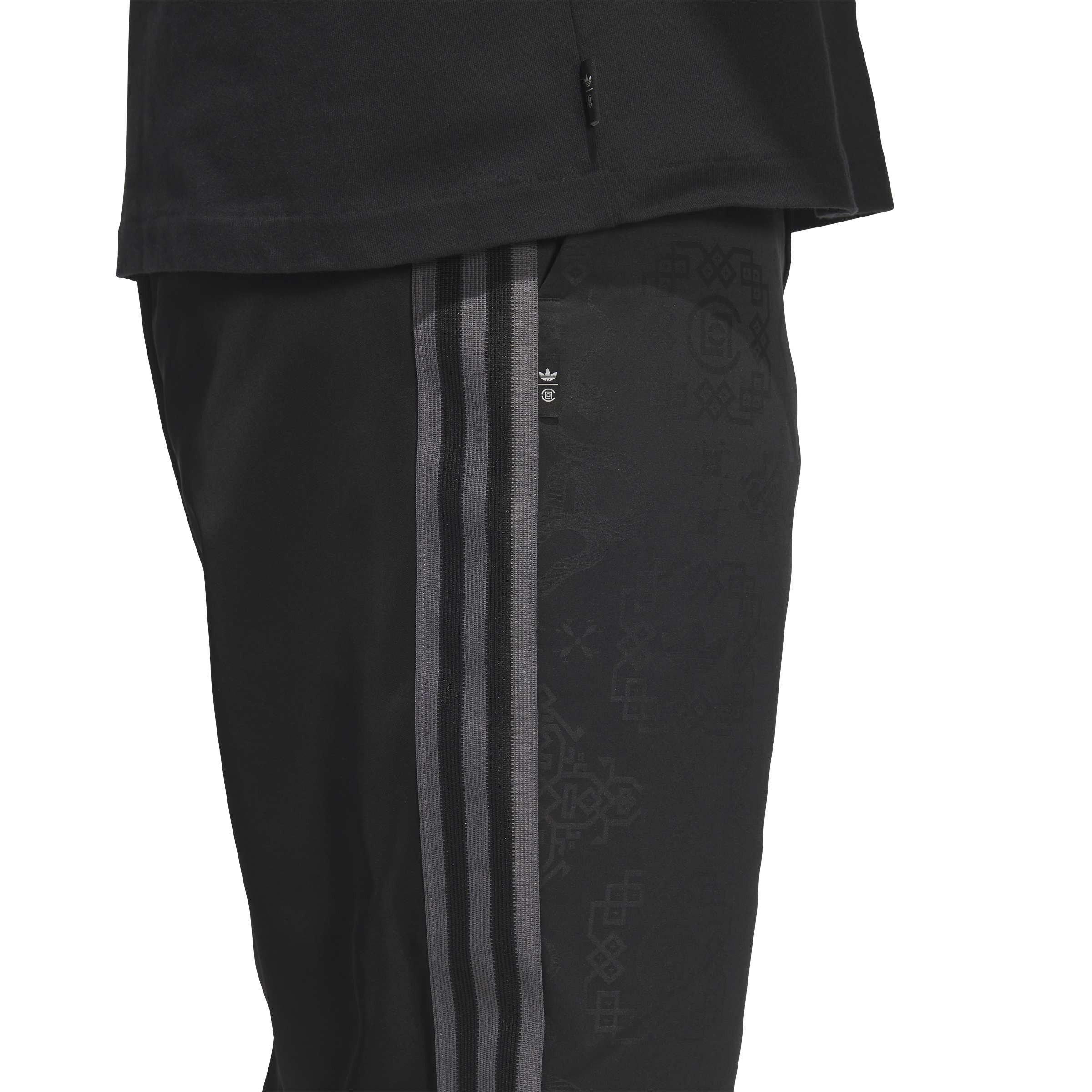 Black - adidas Originals - Men's CLOT LNY Allover Print Tracksuit Bottoms - 8