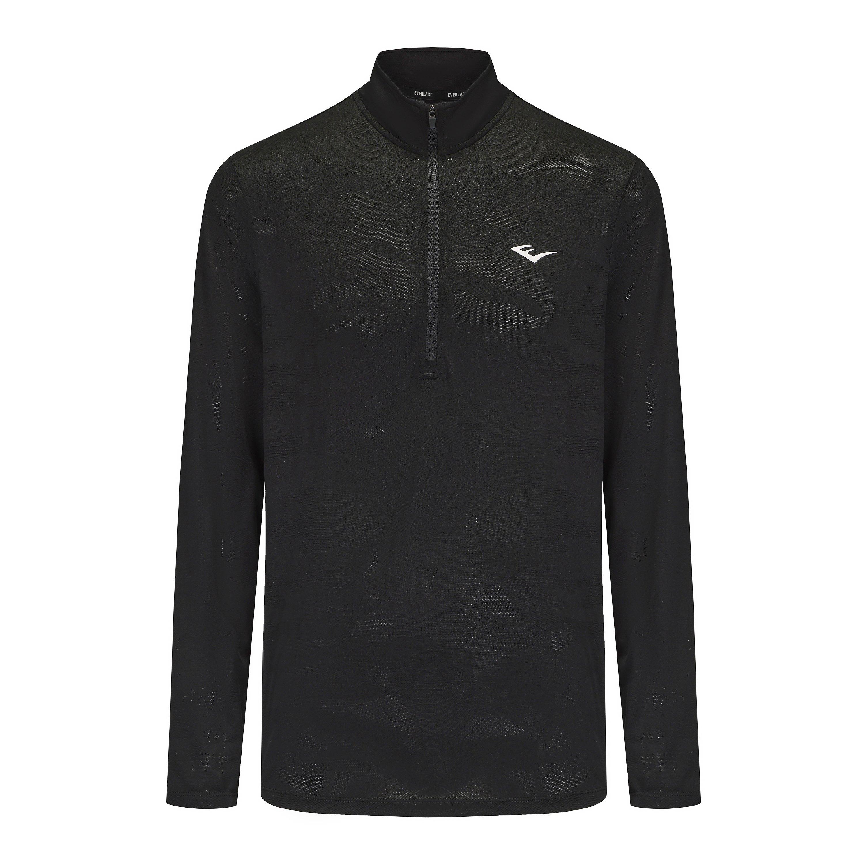 Everlast Men's Flex 1/4 Zip - Black - 2XL