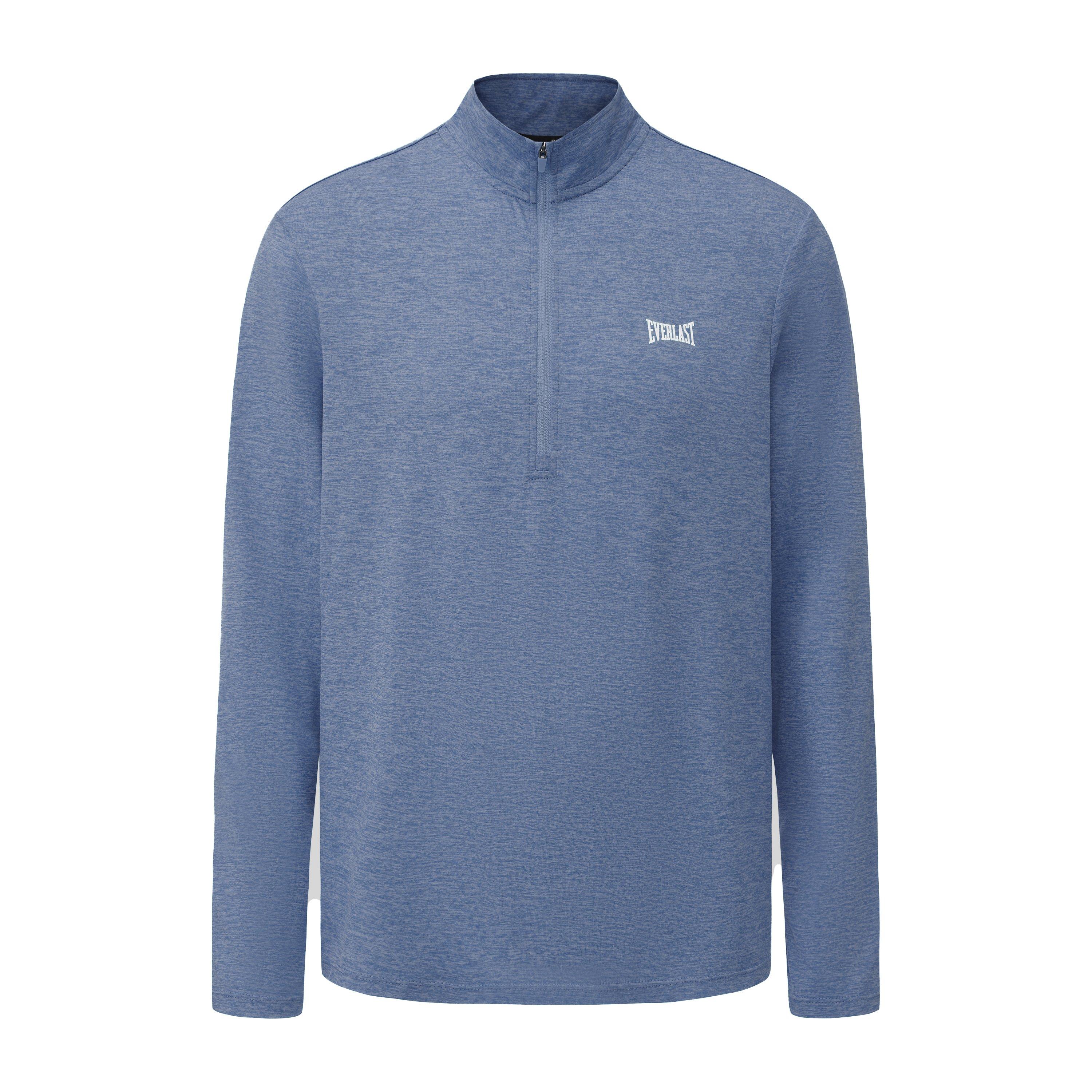 Everlast Men's Flex 1/4 Zip - Denim Blue - M