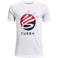 Under Curry Logo T Shirt Junior Boys