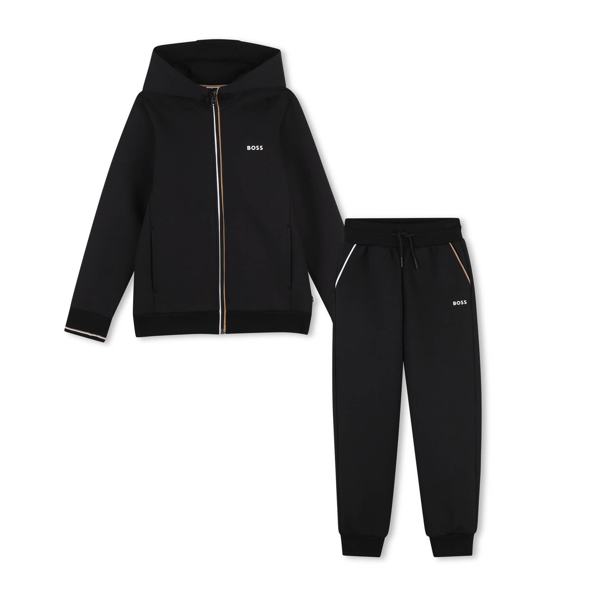 Black - Boss - Boss Flc Tracksuit Jn64 - 1