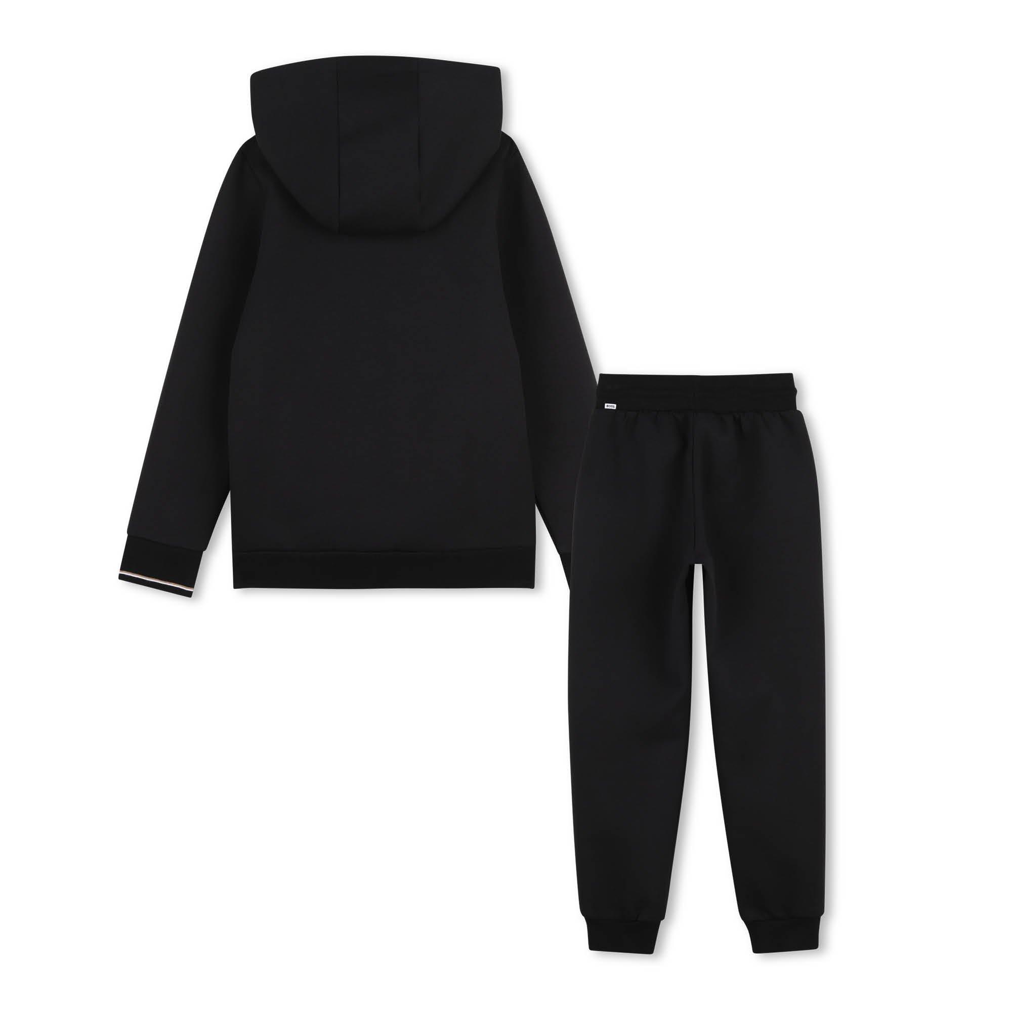 Black - Boss - Boss Flc Tracksuit Jn64 - 2