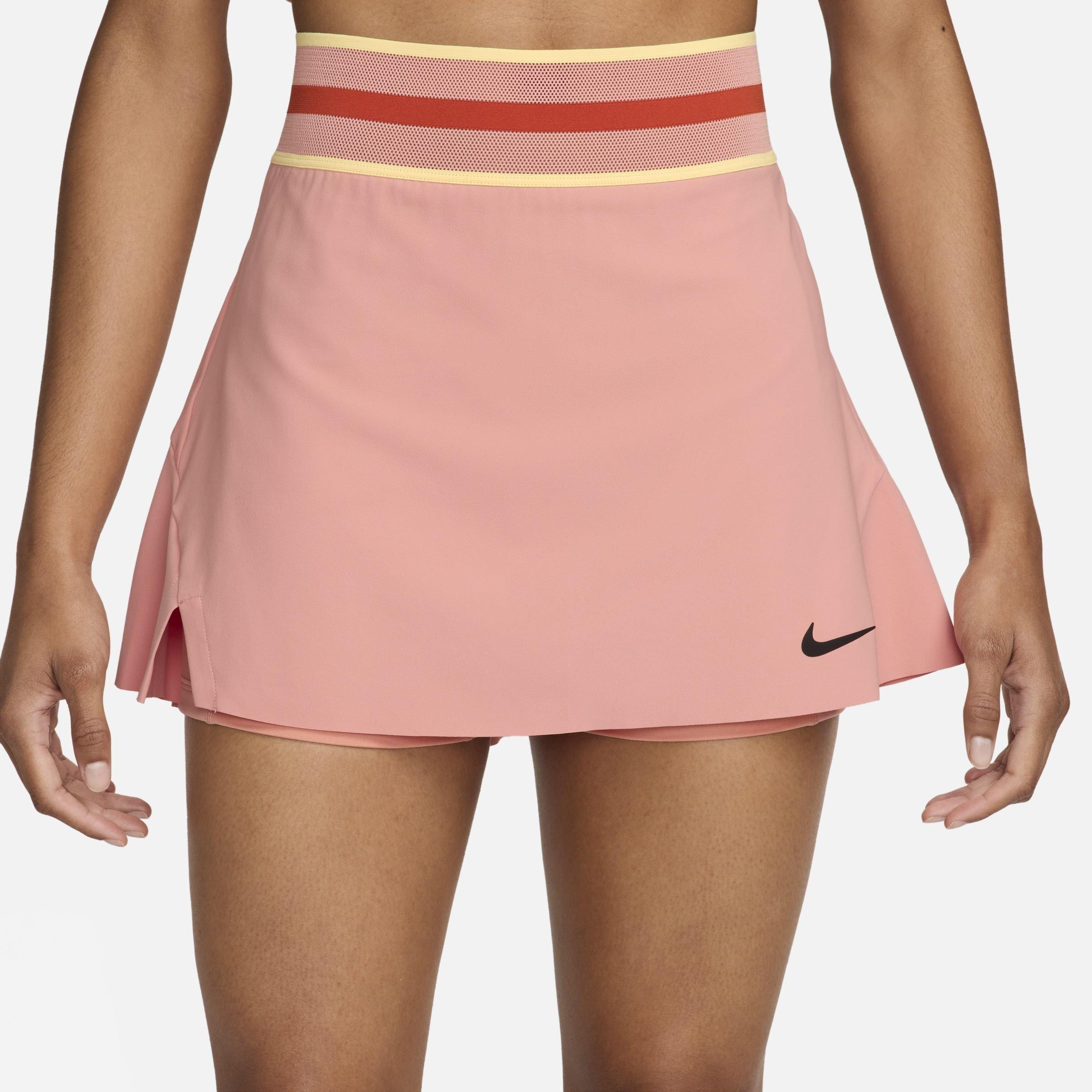 Nike NikeCourt Slam Women s Dri FIT Tennis Skirt Leistungs Rocke Sports Direct