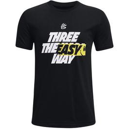 Under armour Fish Under Curry Three T Shirt Juniors