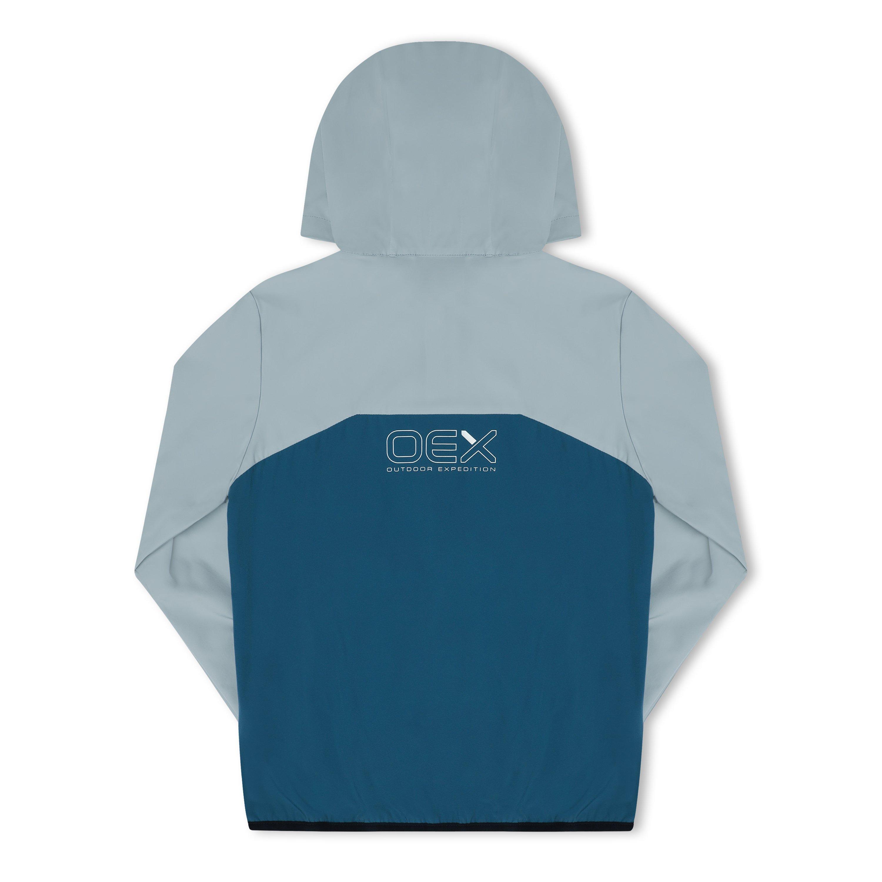 Gry Blue/Lt Gry - OEX - Kids' Fell 2.0 Full Tracksuit - 2