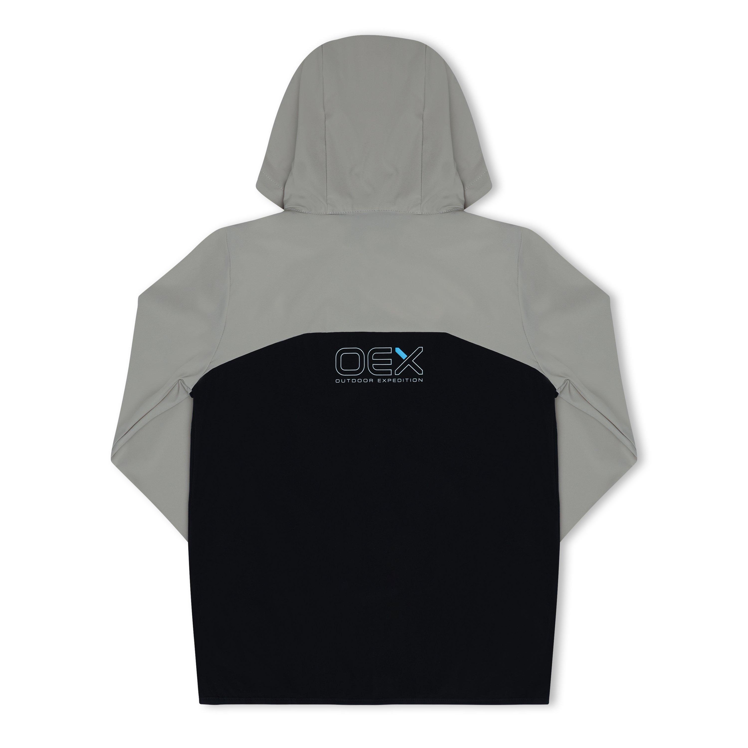 Schwarz/Taupe - OEX - Kids' Fell 2.0 Full Tracksuit - 2