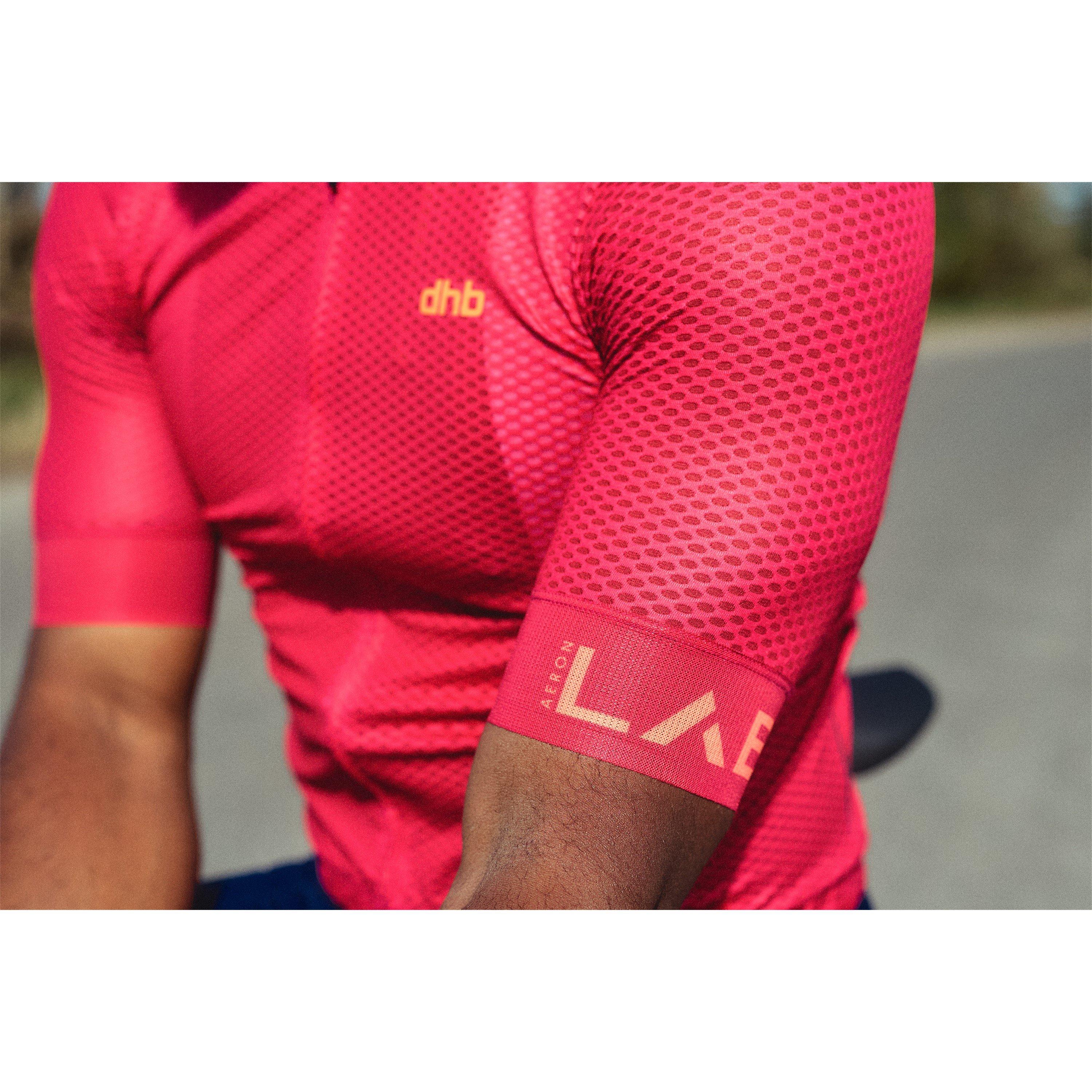Cerise - Dhb - Aeron Air LAB Mens Short Sleeve Jersey - 11