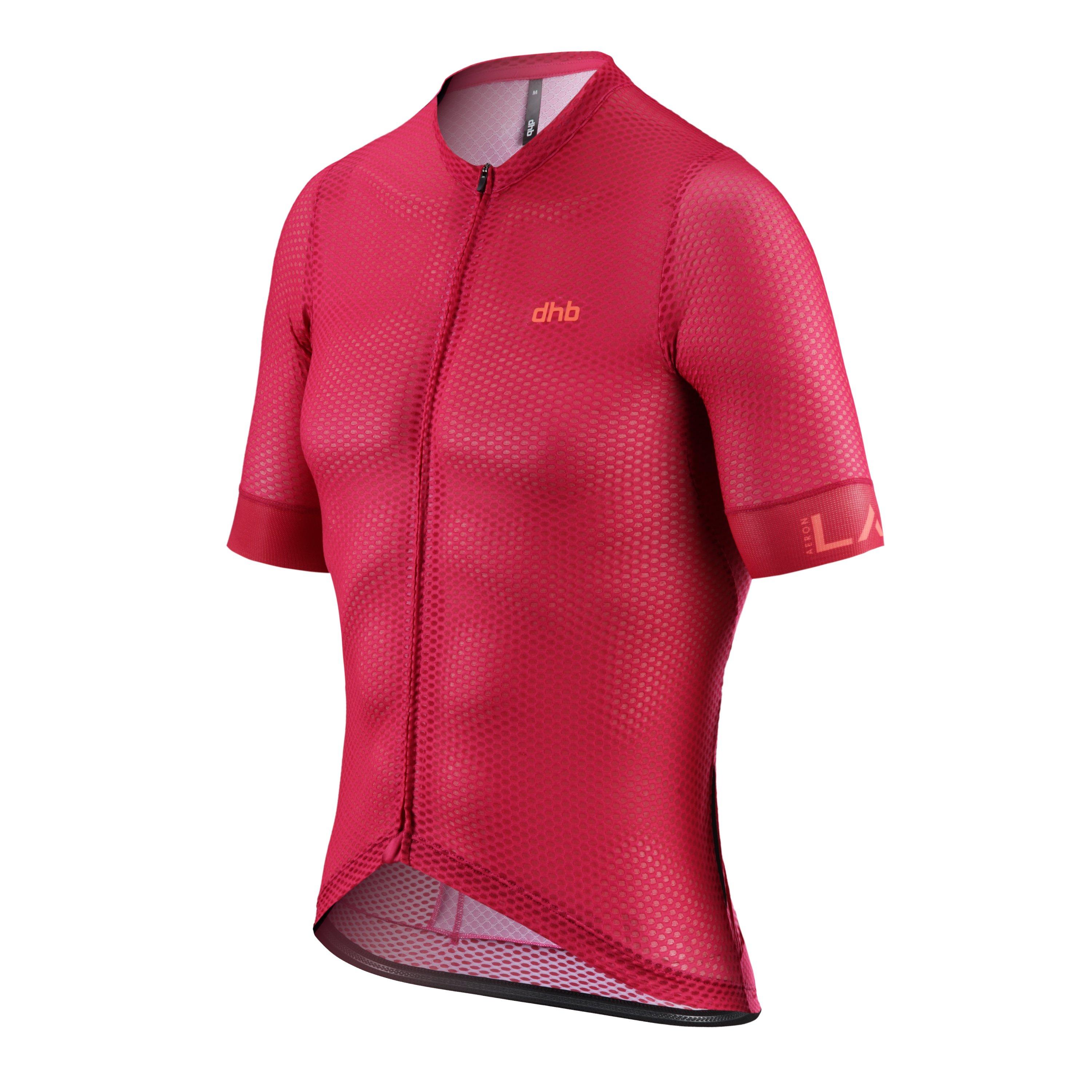 Cerise - Dhb - Aeron Air LAB Mens Short Sleeve Jersey - 3