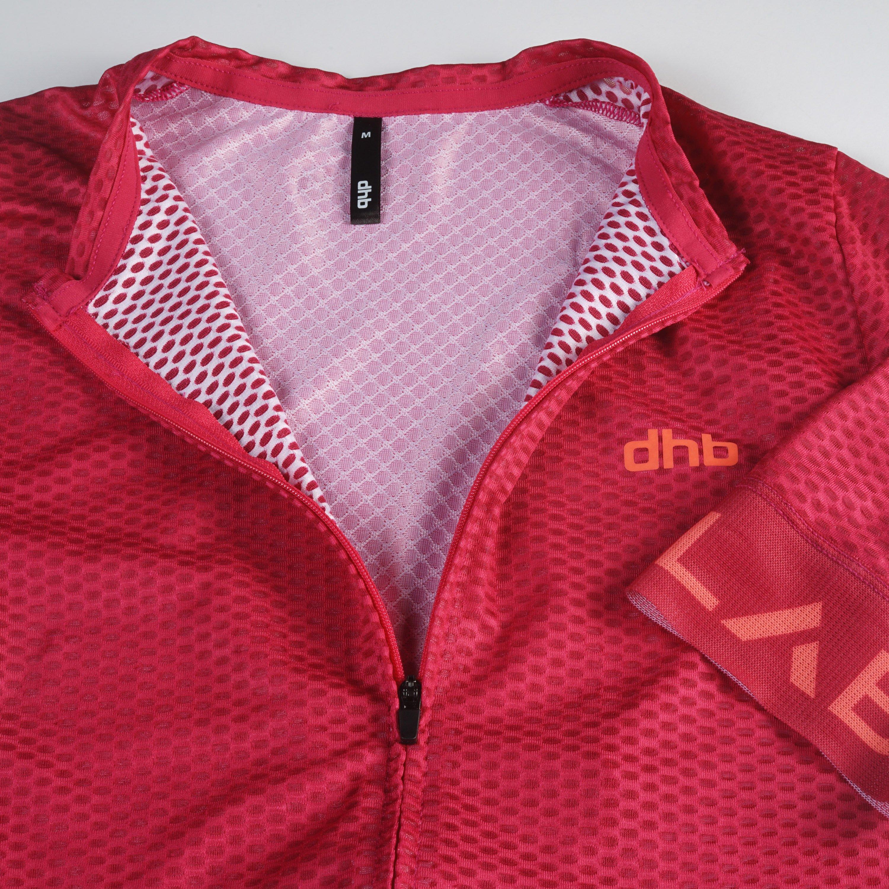 Cerise - Dhb - Aeron Air LAB Mens Short Sleeve Jersey - 4