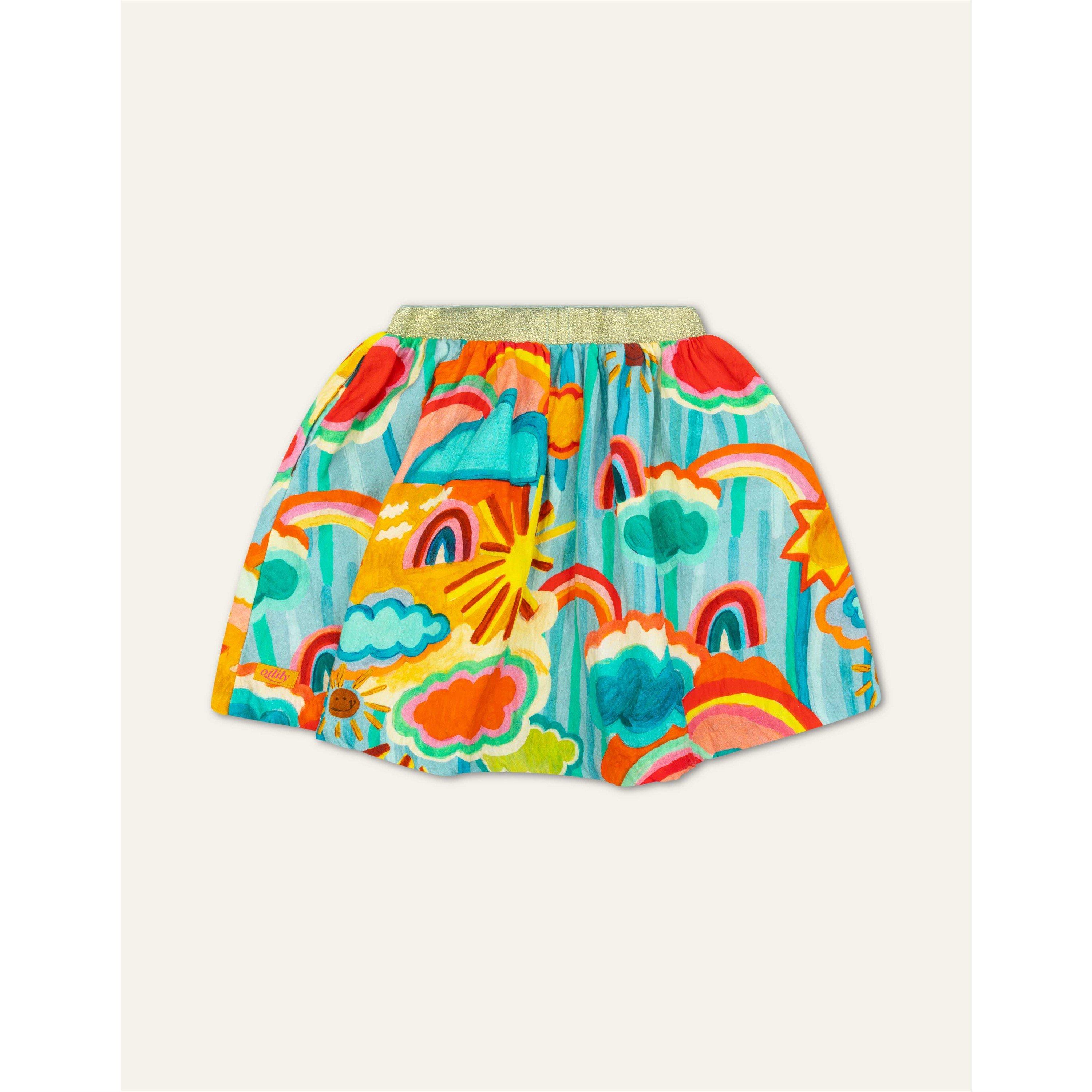 Blue 50 - Oilily - Kids' Sundays Jersey Skirt - 3