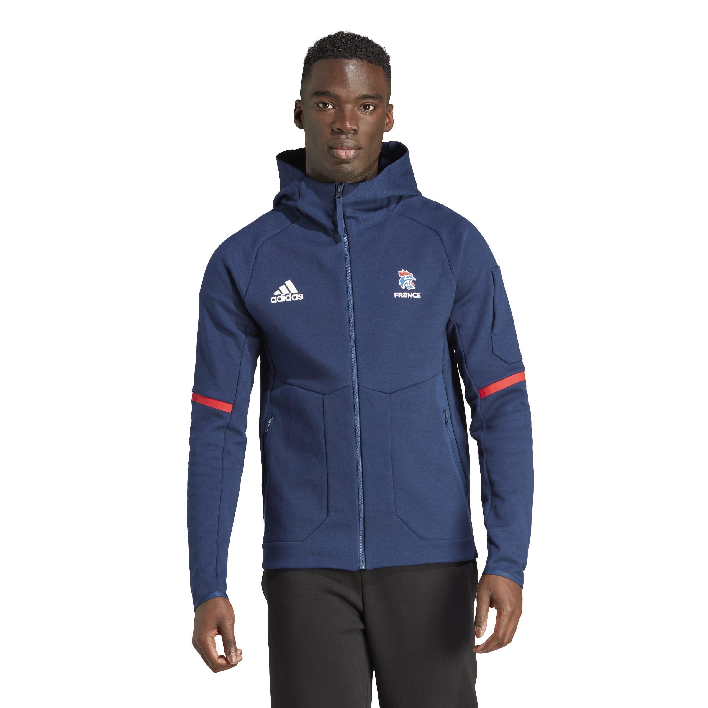 Team Navy Blue - adidas - France Training Jacket Adults - 2