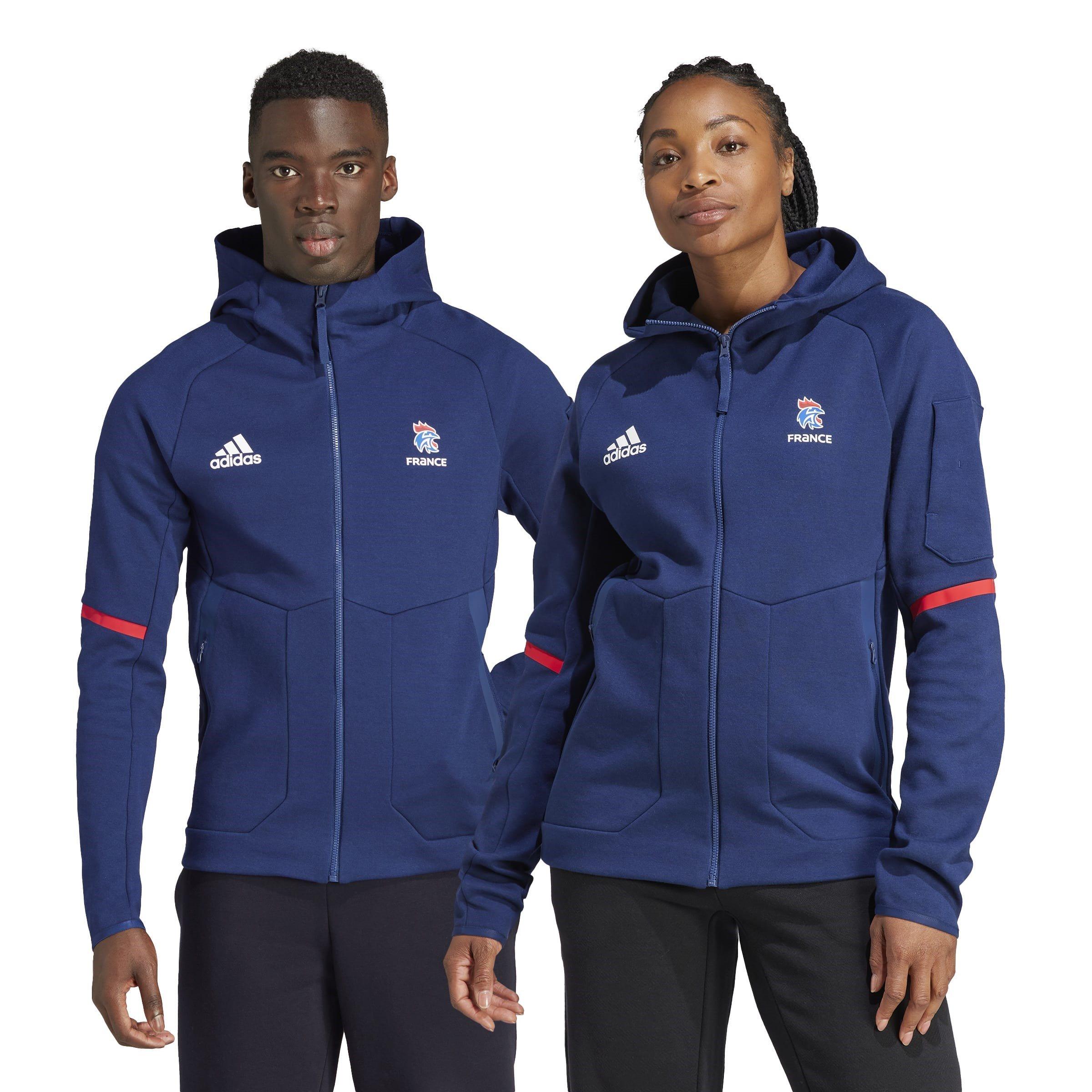 Team Navy Blue - adidas - France Training Jacket Adults - 5